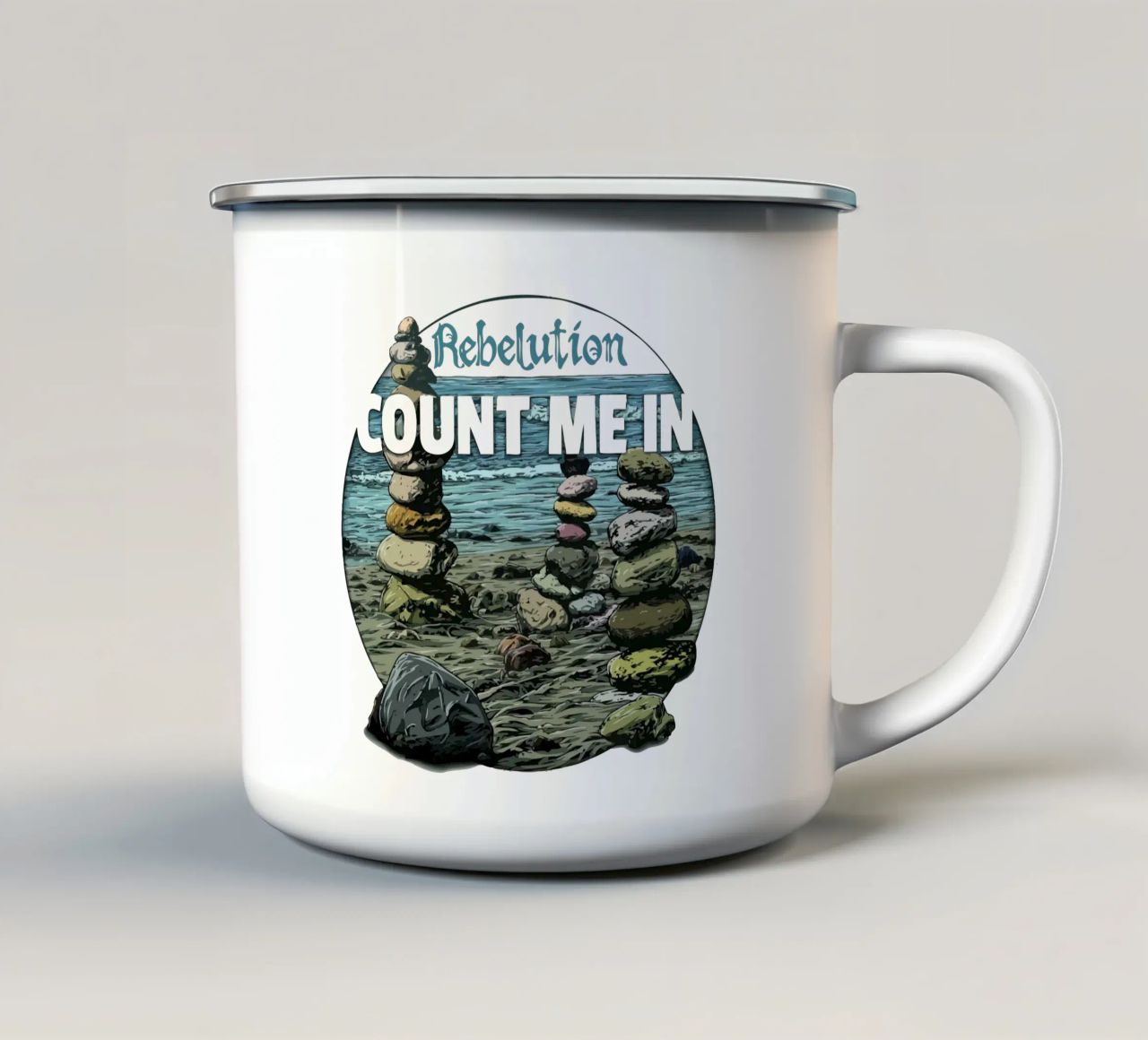 Rebelution - Count Me In tazza in smalto da myxzyptlx