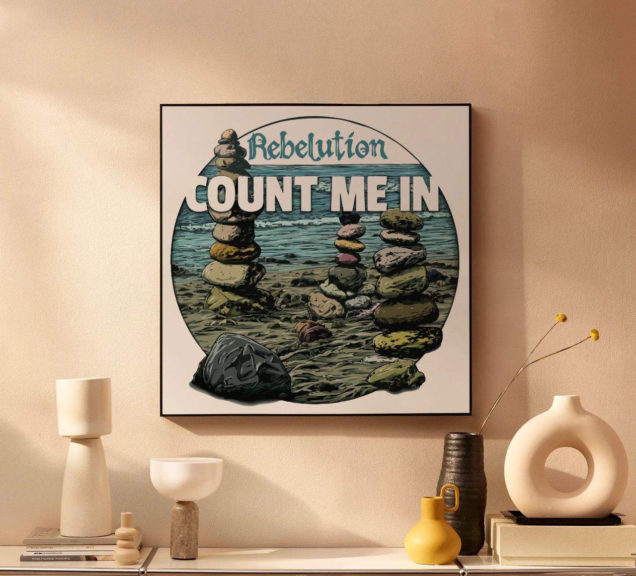 Rebelution - Count Me In alluminio dibond da myxzyptlx