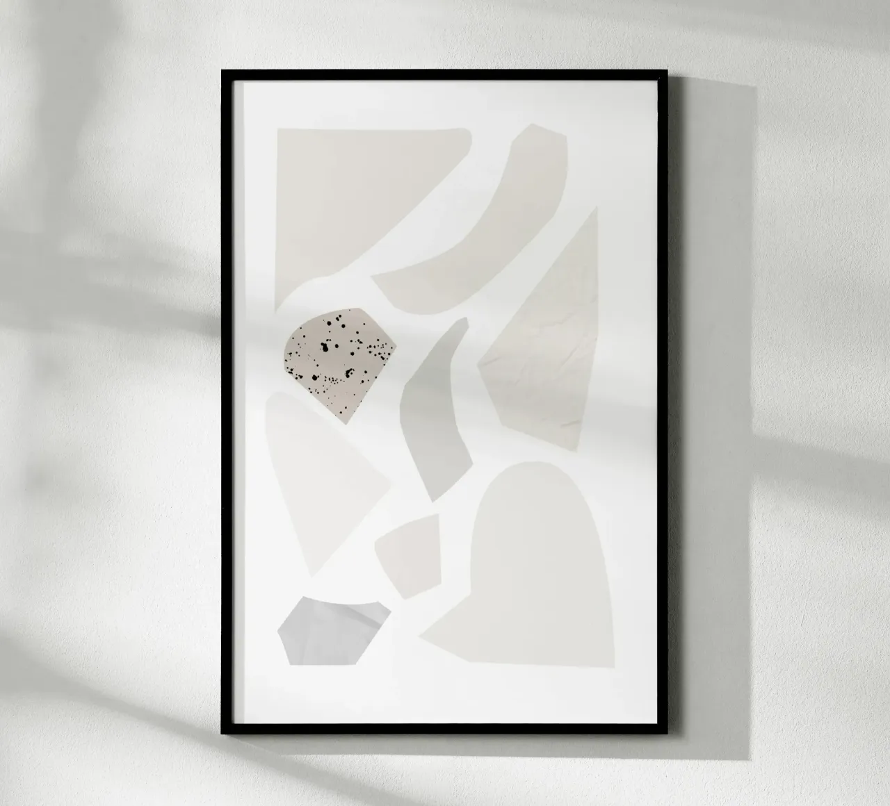 Paper Cut poster con telaio in plastica da KRUTH DESIGN