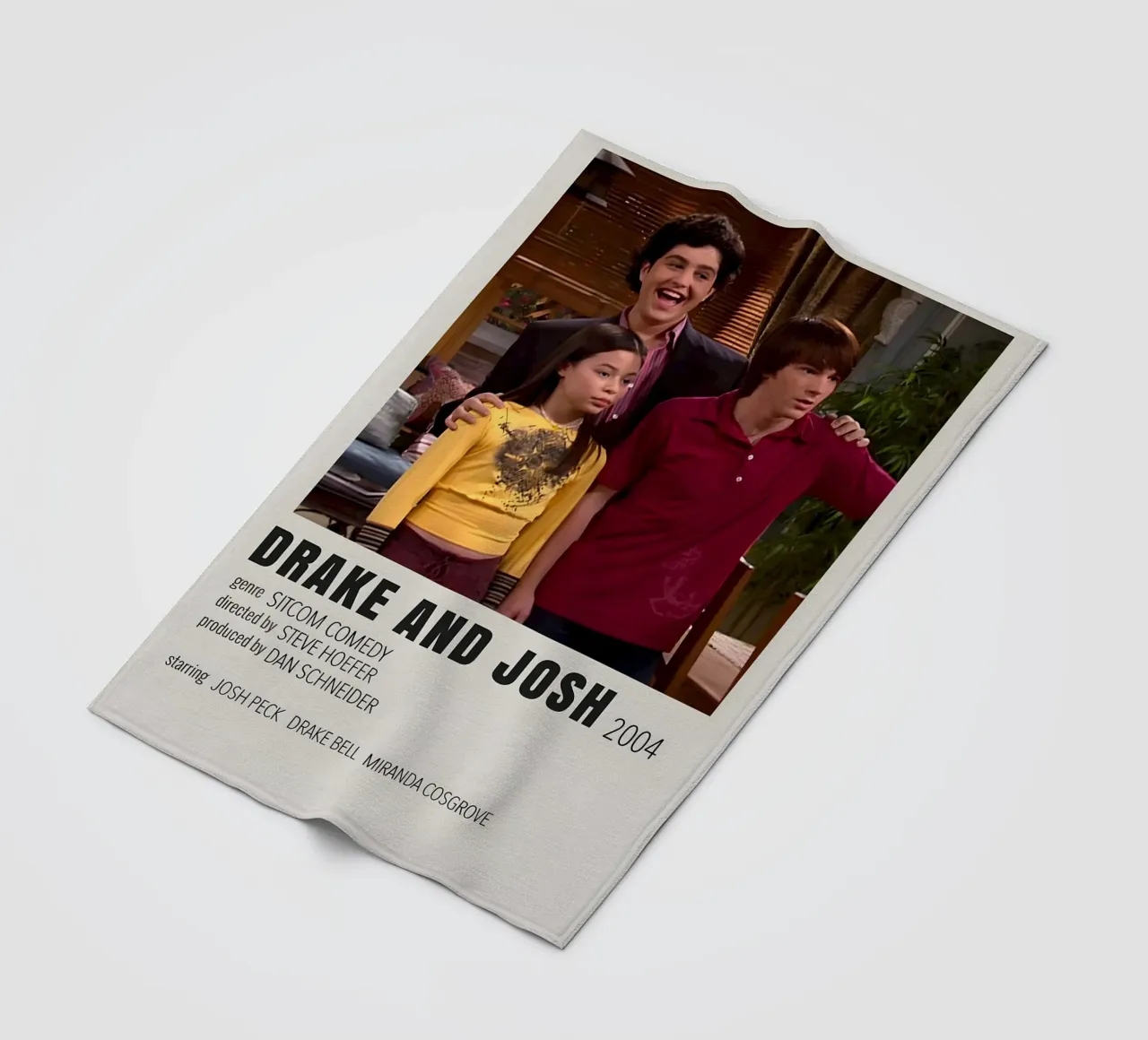 DRAKE AND JOSH 2004 coperta in pile da MVFminimalist