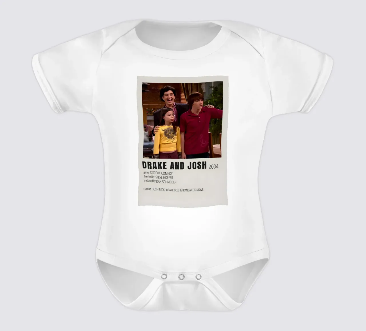 DRAKE AND JOSH 2004 body neonato maniche corte da MVFminimalist