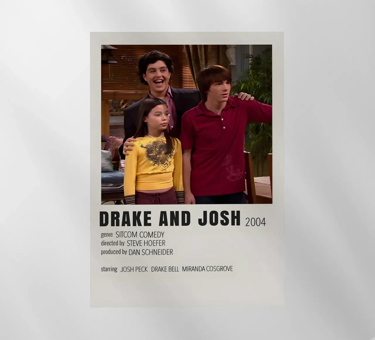 DRAKE AND JOSH 2004 pellicola backlit da MVFminimalist