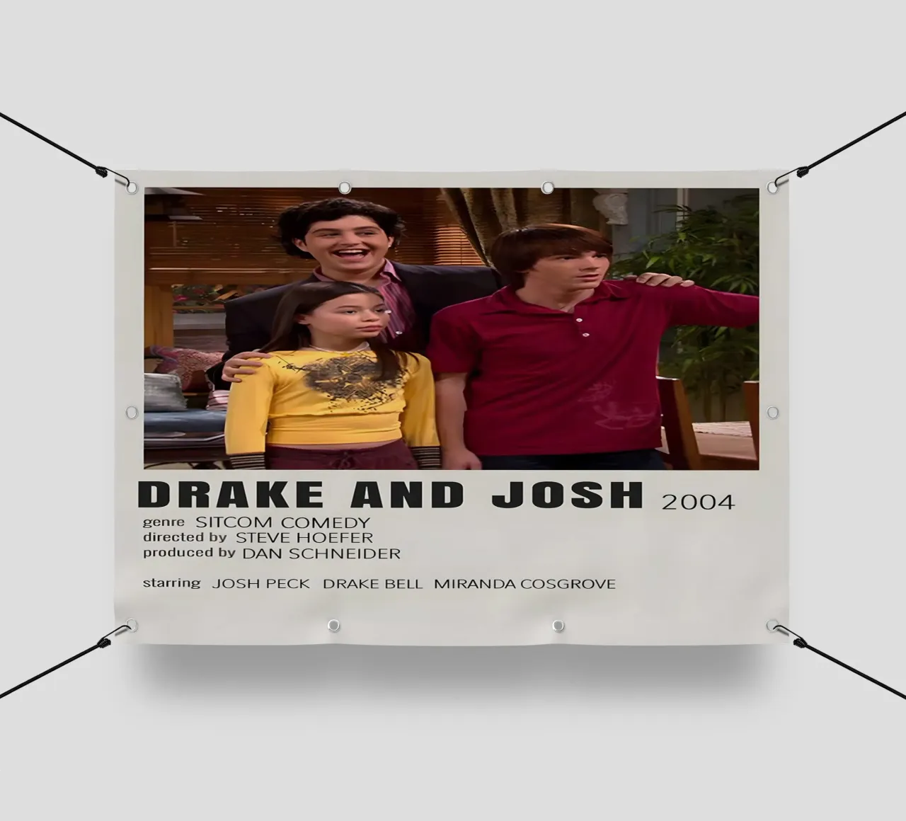 DRAKE AND JOSH 2004 telo in pvc da MVFminimalist