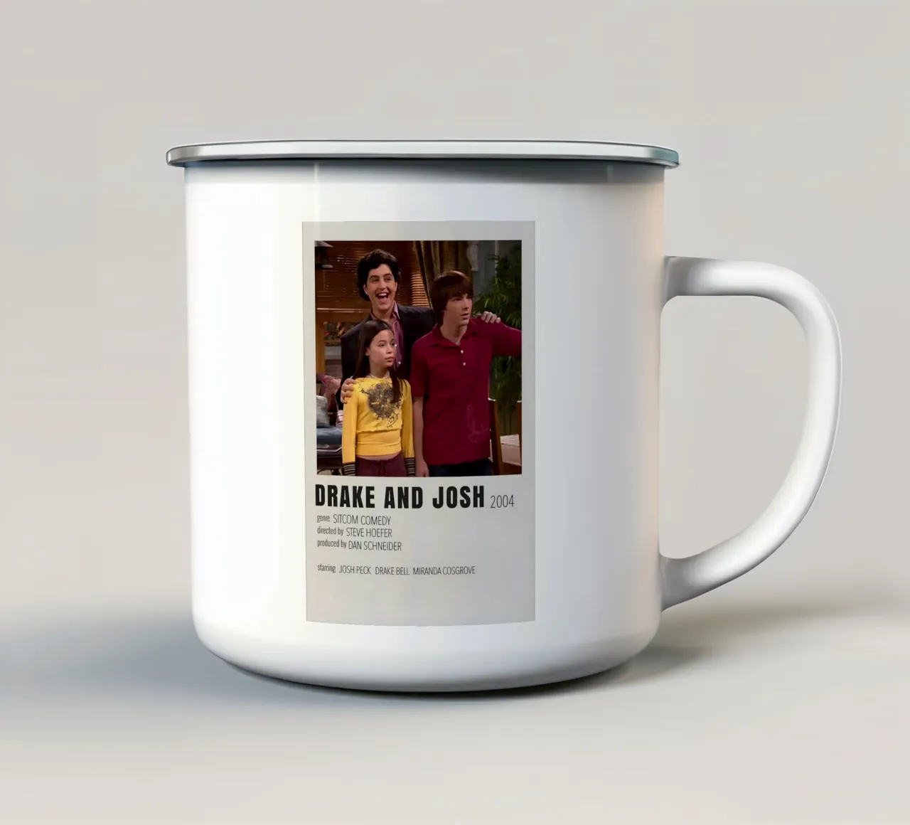 DRAKE AND JOSH 2004 tazza in smalto da MVFminimalist