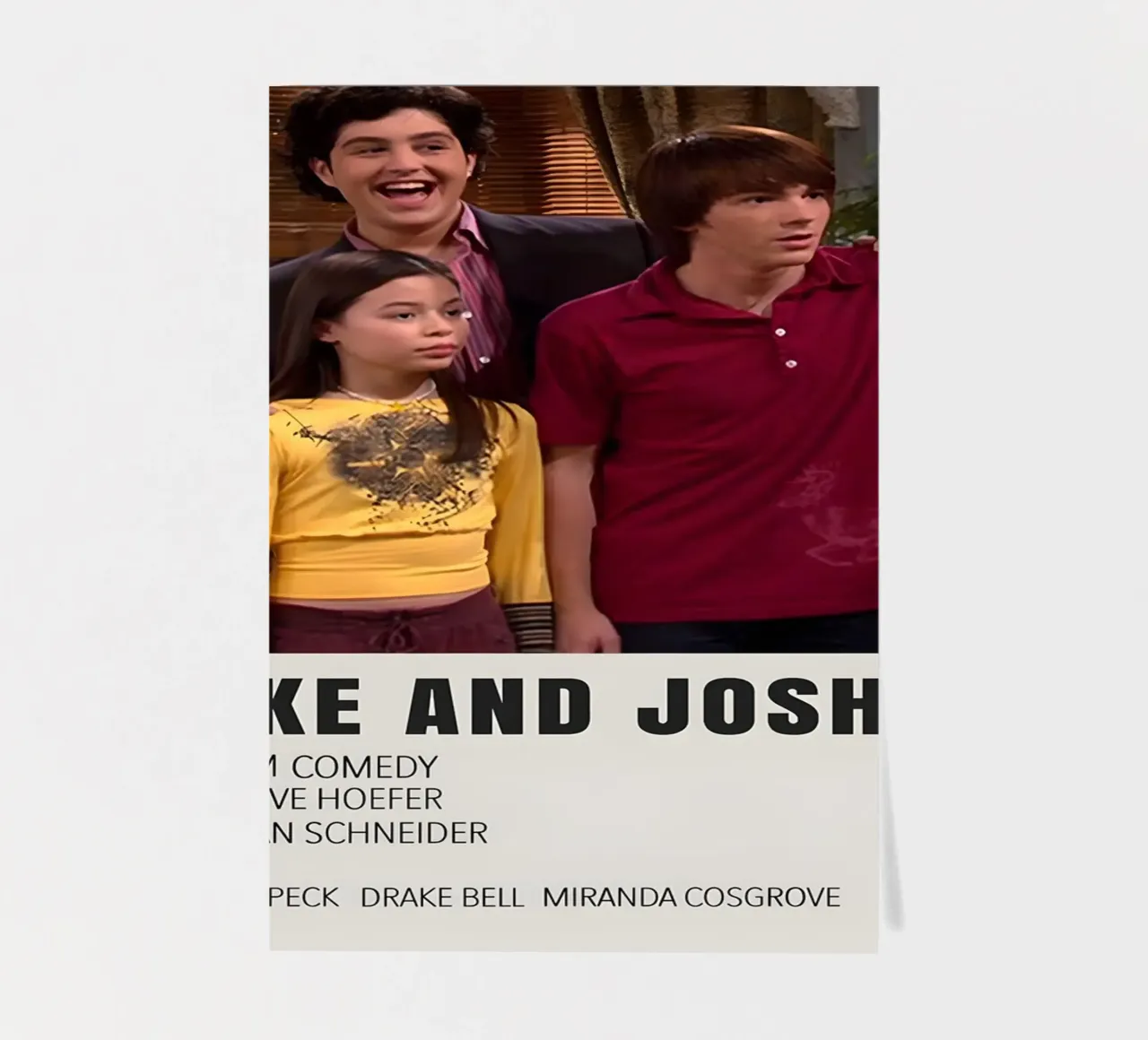 DRAKE AND JOSH 2004 foglio adesivo da MVFminimalist