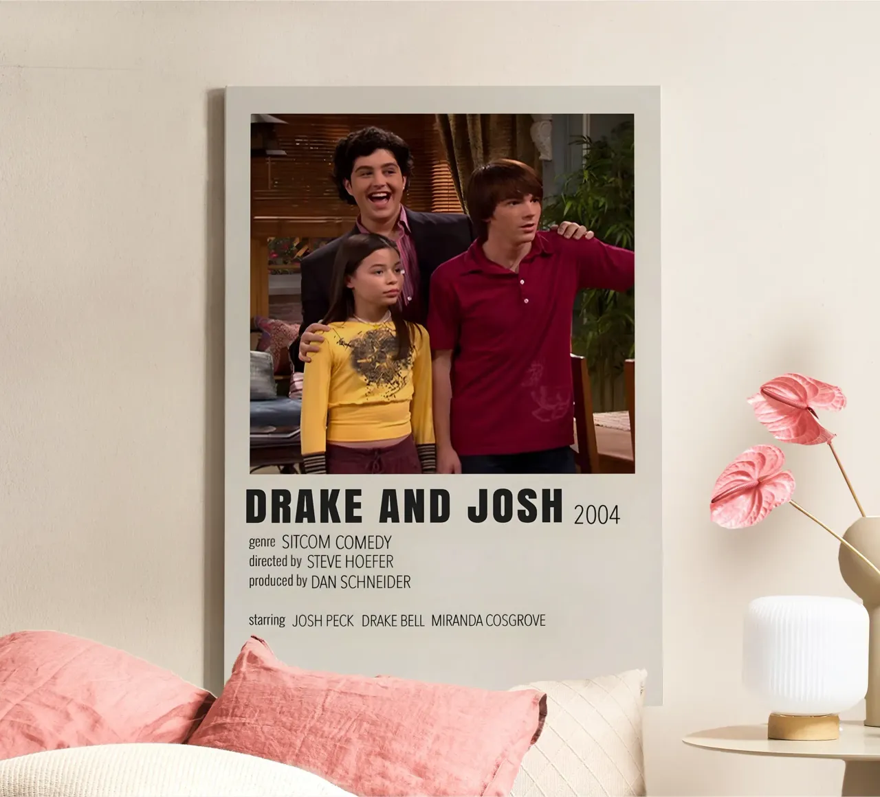 DRAKE AND JOSH 2004 tela da MVFminimalist