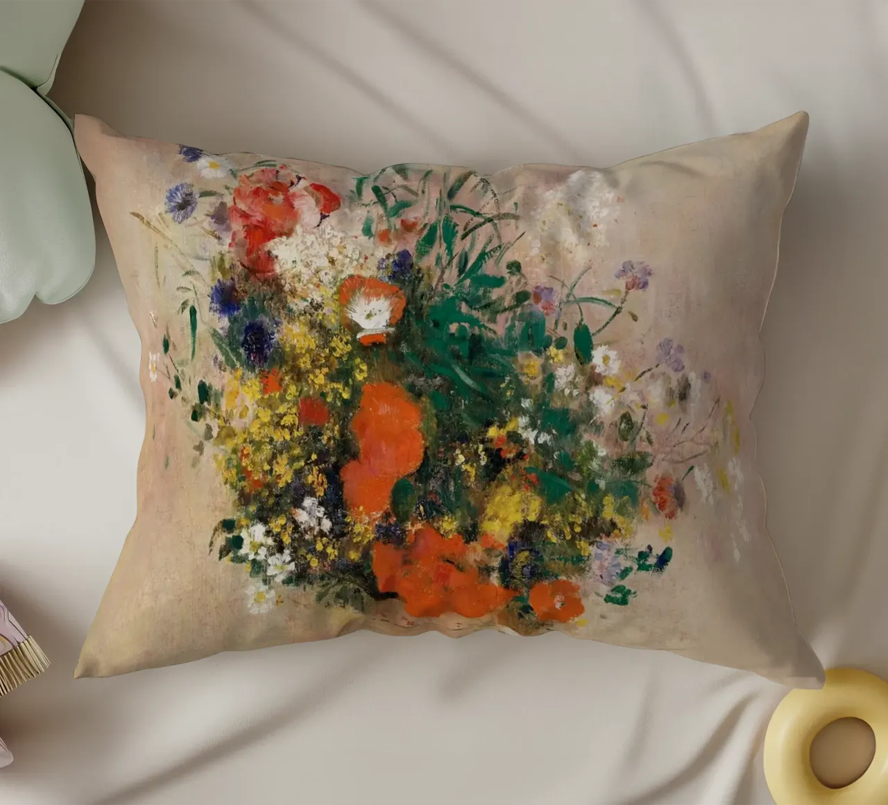 Vase of Flowers cuscino da vintageshop