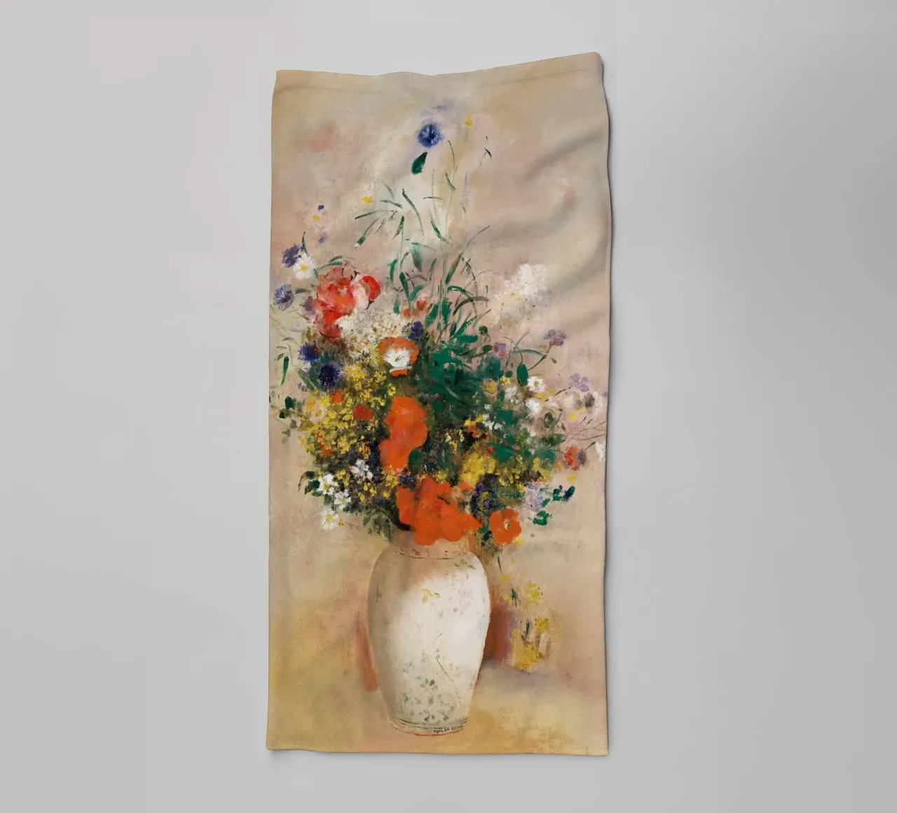 Vase of Flowers asciugamano da bagno da vintageshop