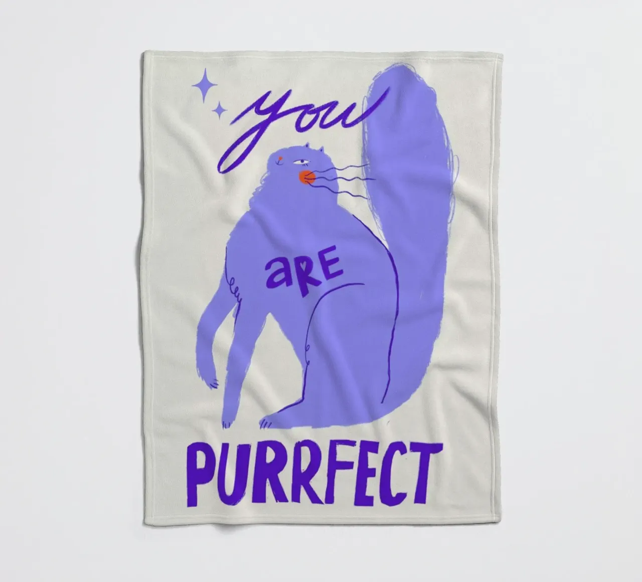 Purrfect coperta in pile da Pure