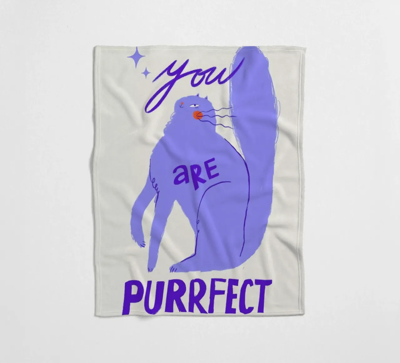Purrfect coperta in pile da Pure