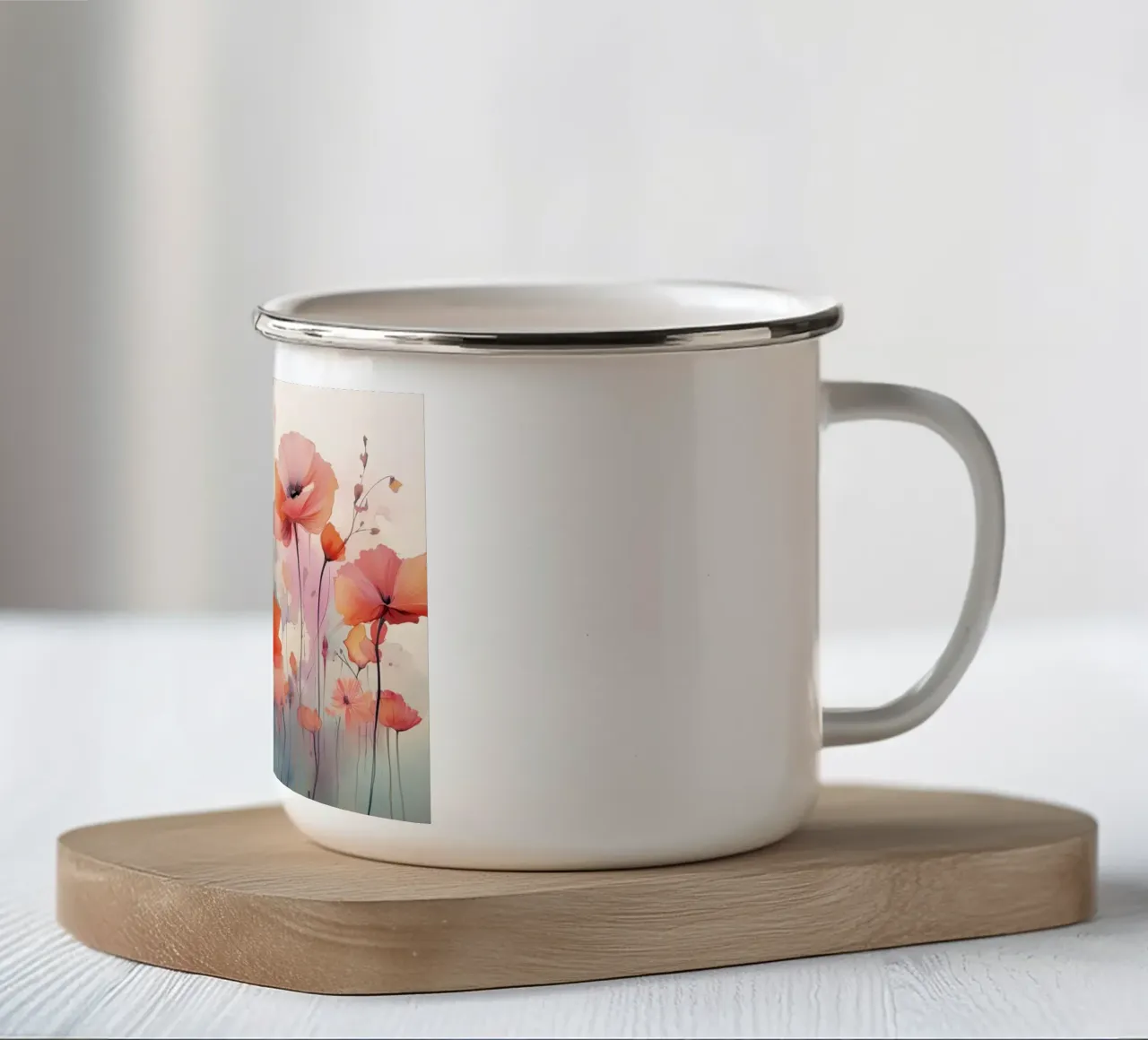 Arte da parete di Imagine tazza in smalto da Imagine