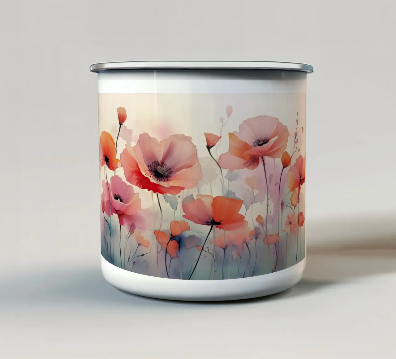 Arte da parete di Imagine tazza in smalto da Imagine