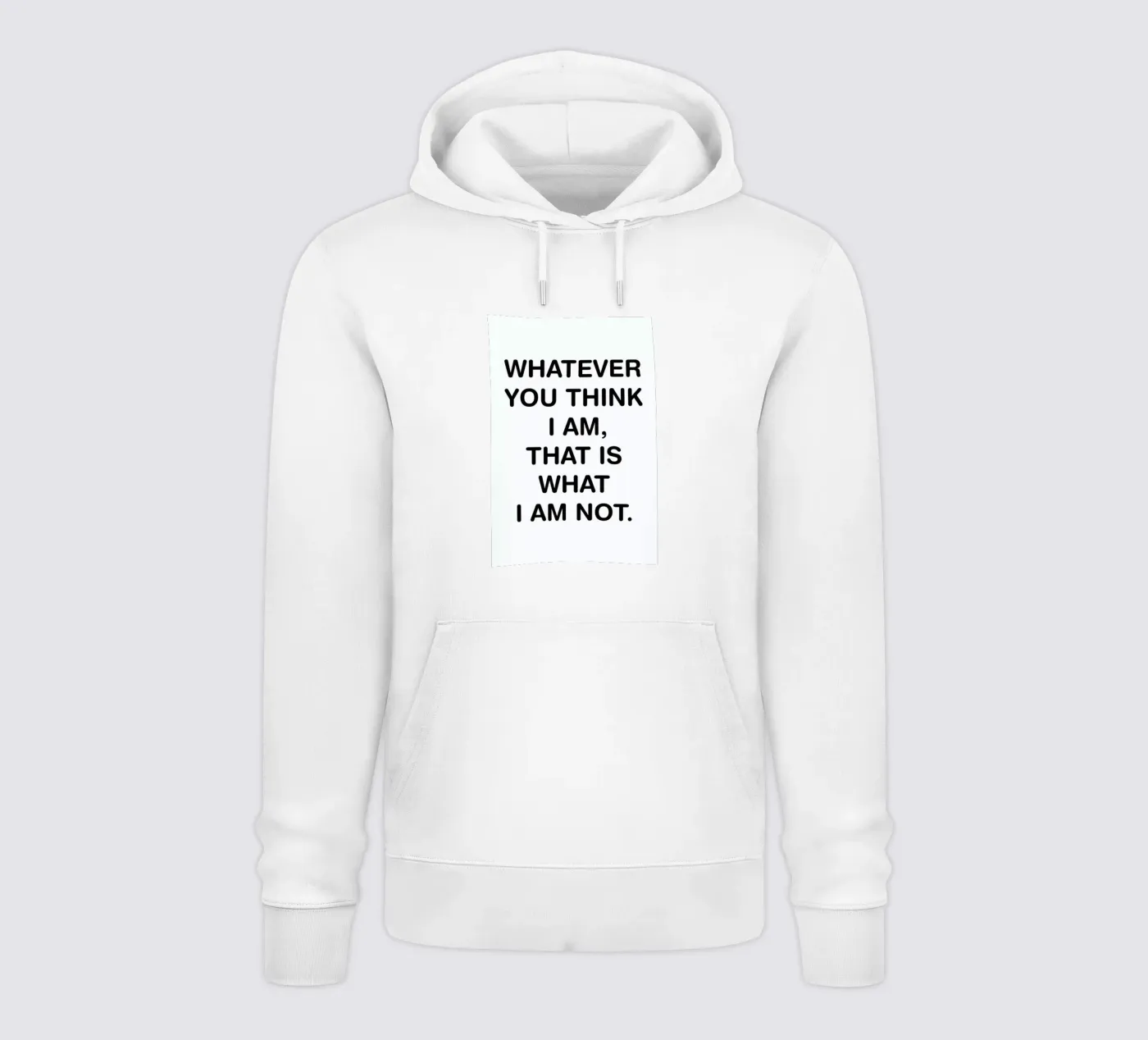 Whatever hoodie by Magdalena Lindstedt