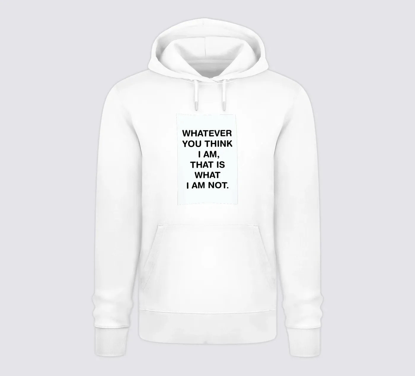 Whatever hoodie by Magdalena Lindstedt