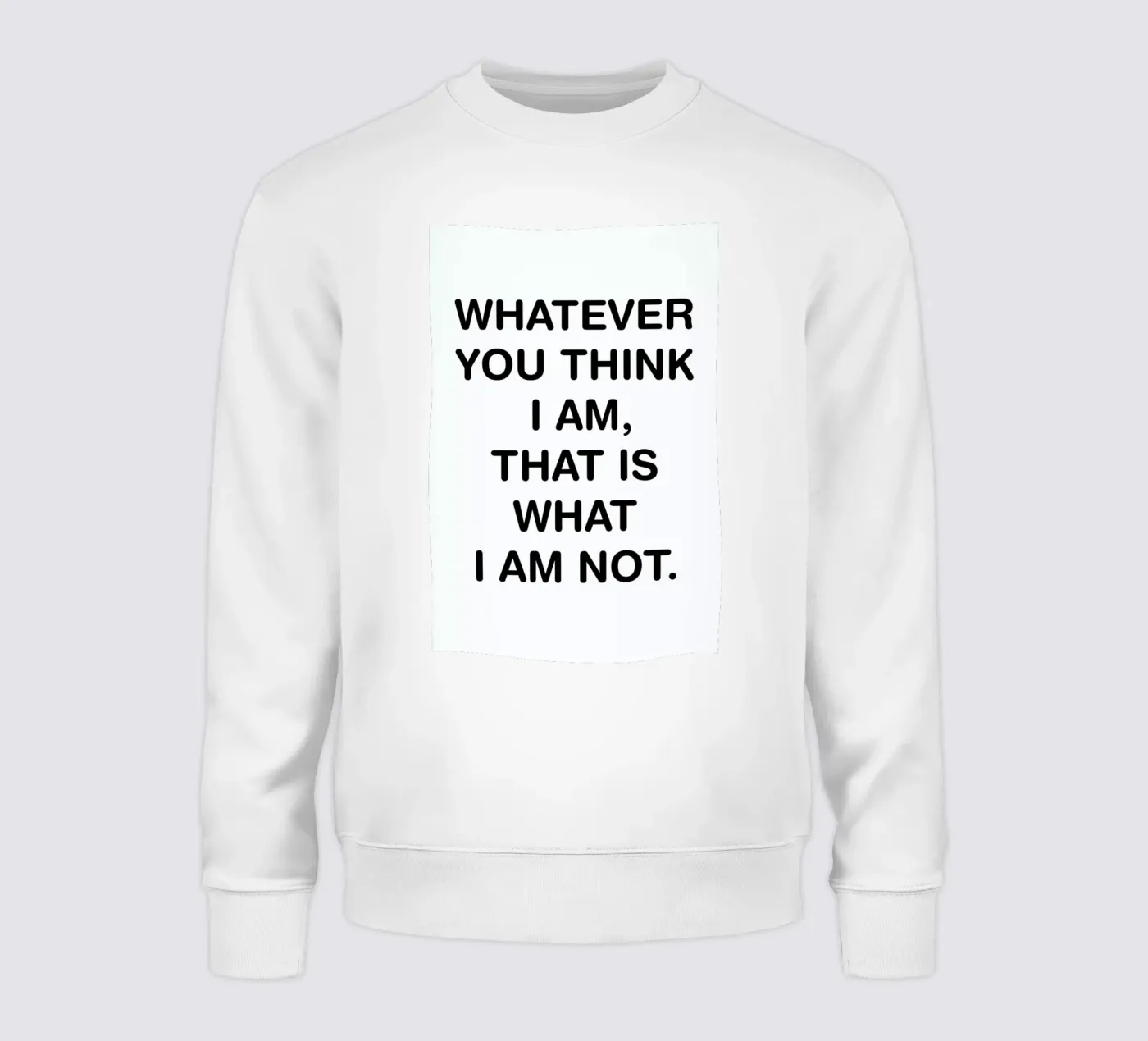 Whatever sweatshirt van Magdalena Lindstedt
