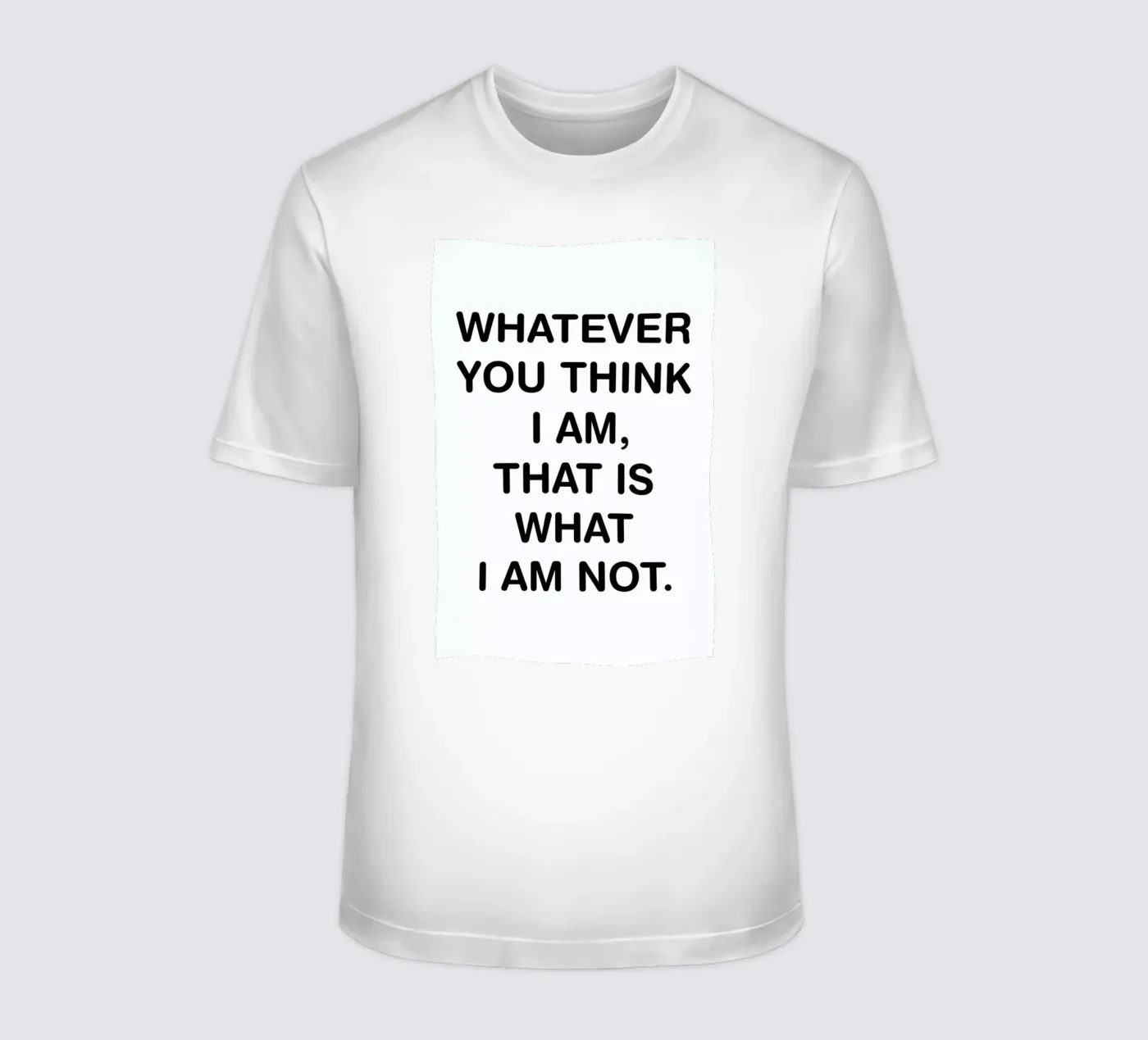 Whatever t-shirt da Magdalena Lindstedt