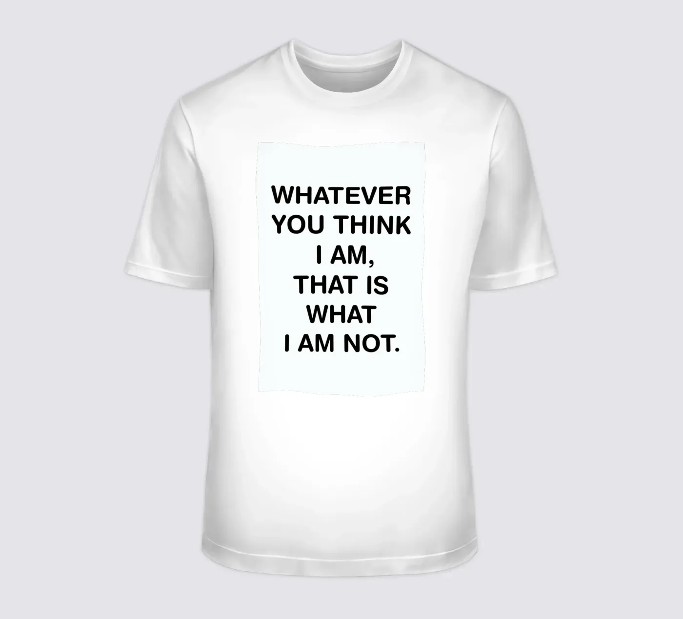 Whatever t-shirt da Magdalena Lindstedt