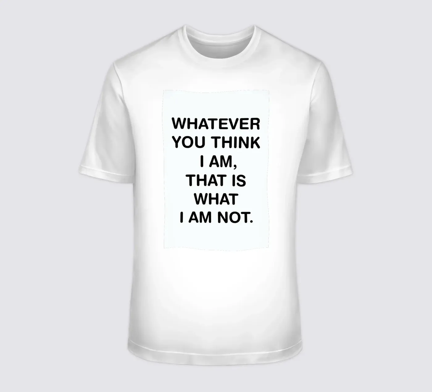 Whatever t-shirt da Magdalena Lindstedt