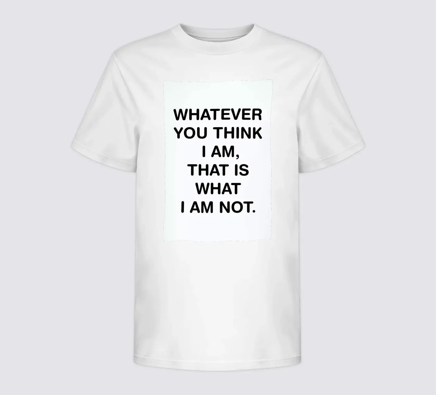 Whatever kinder t-shirt van Magdalena Lindstedt