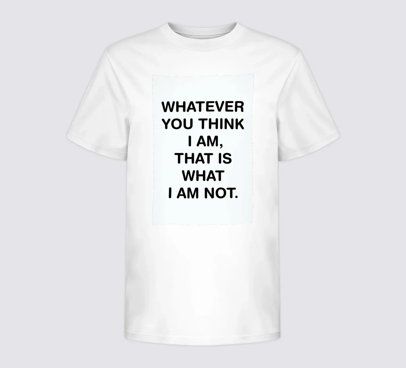 Whatever kinder t-shirt van Magdalena Lindstedt