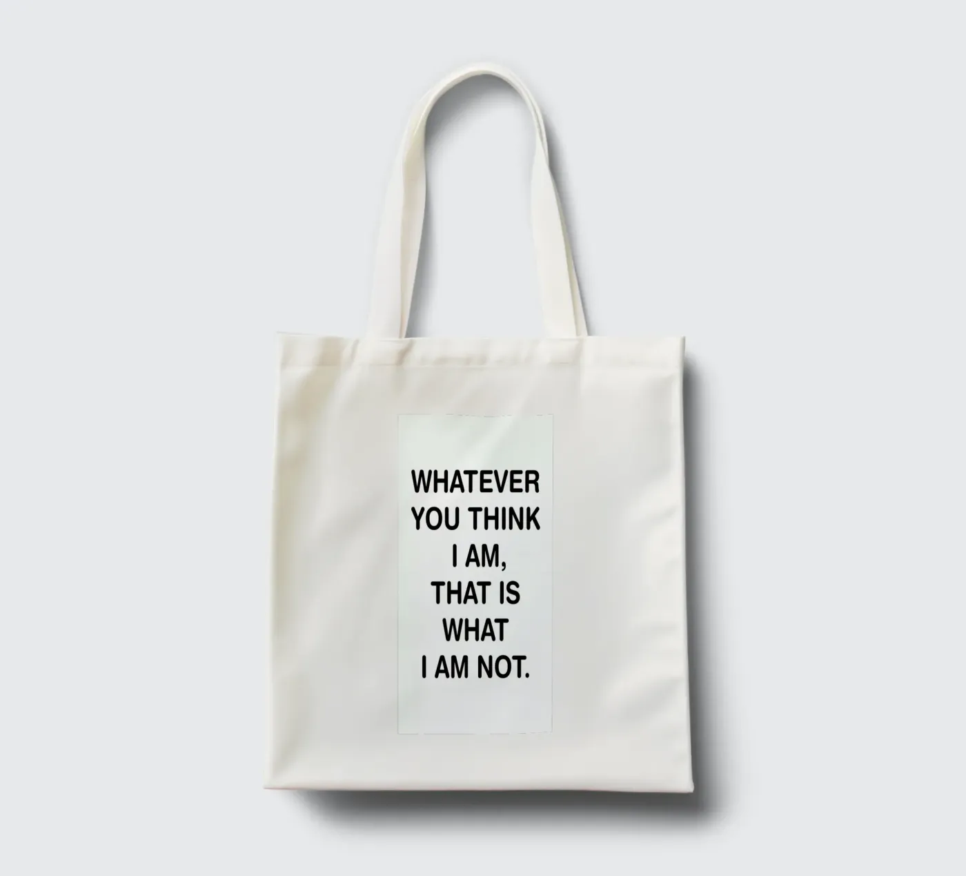 Whatever borsa in juta da Magdalena Lindstedt