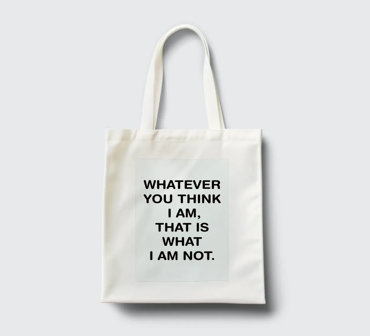 Whatever tote bag by Magdalena Lindstedt