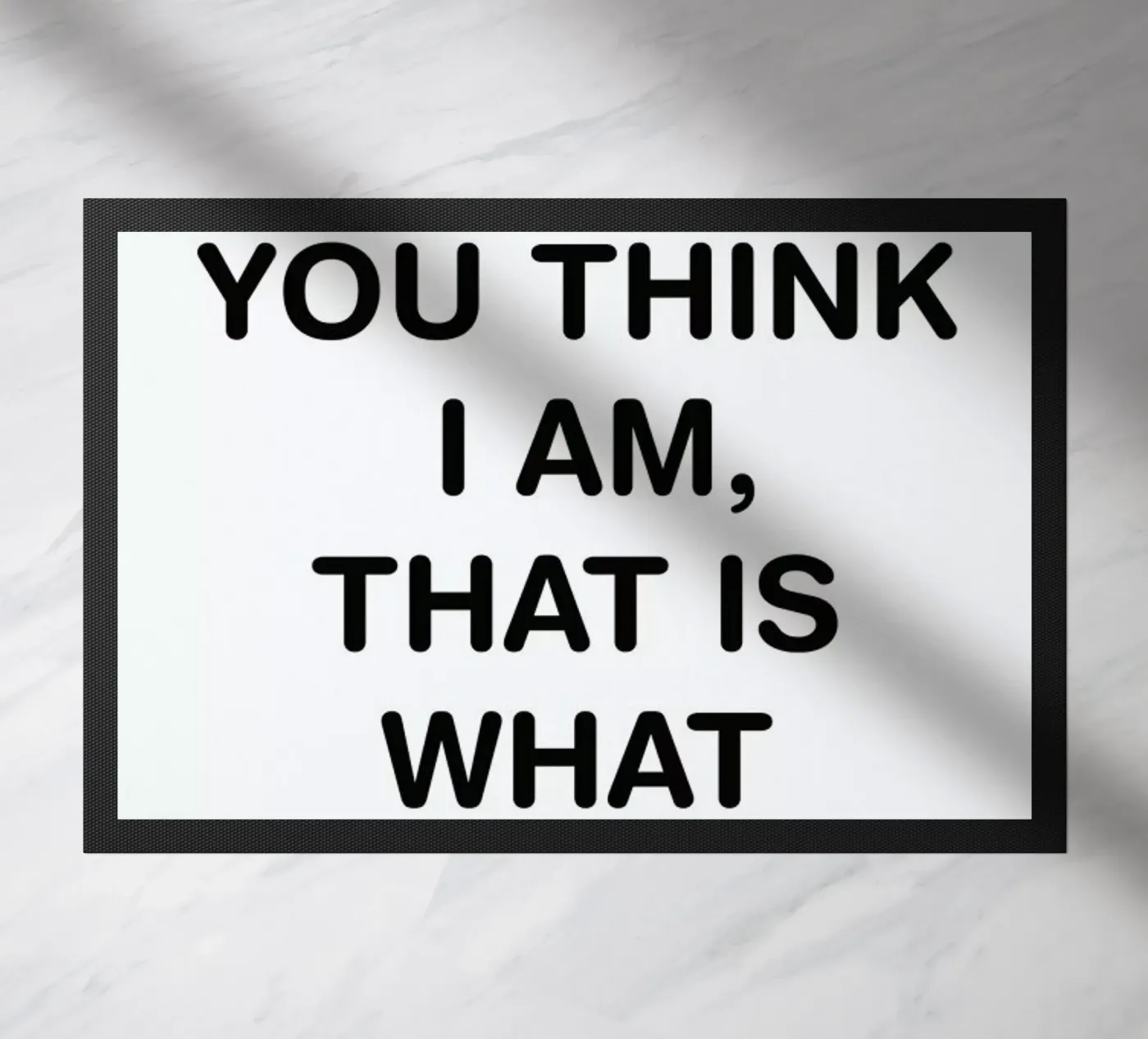 Whatever paillasson de Magdalena Lindstedt