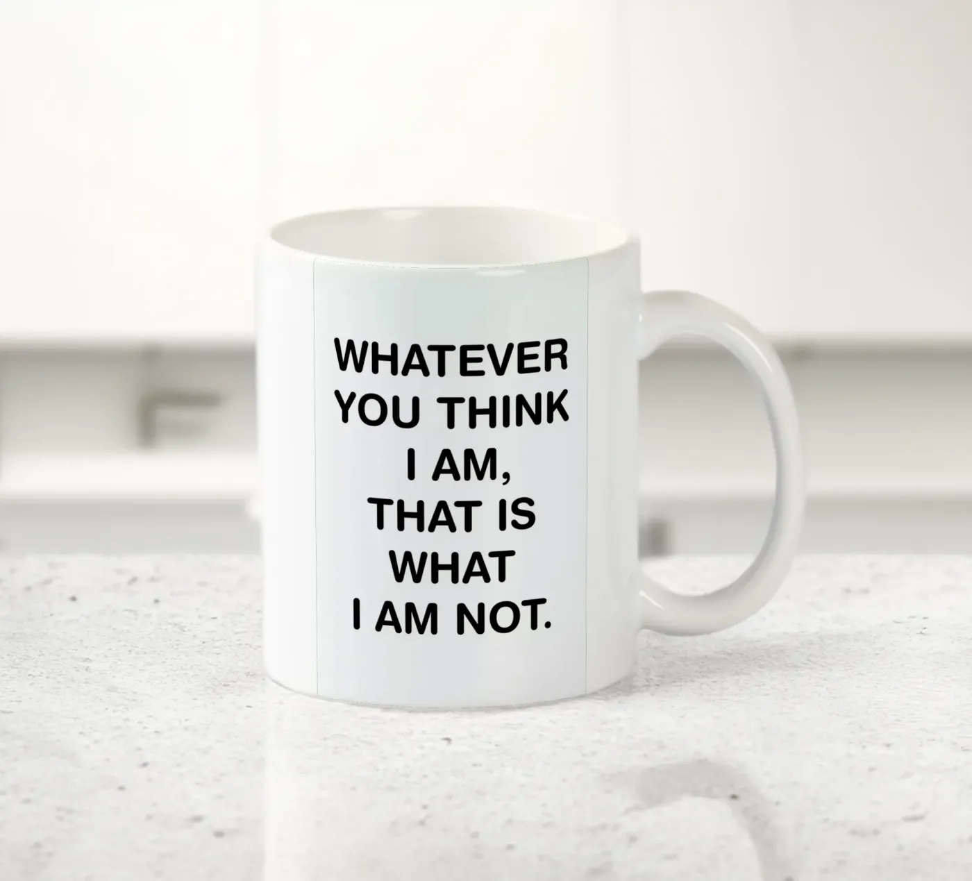 Whatever ceramic mug by Magdalena Lindstedt
