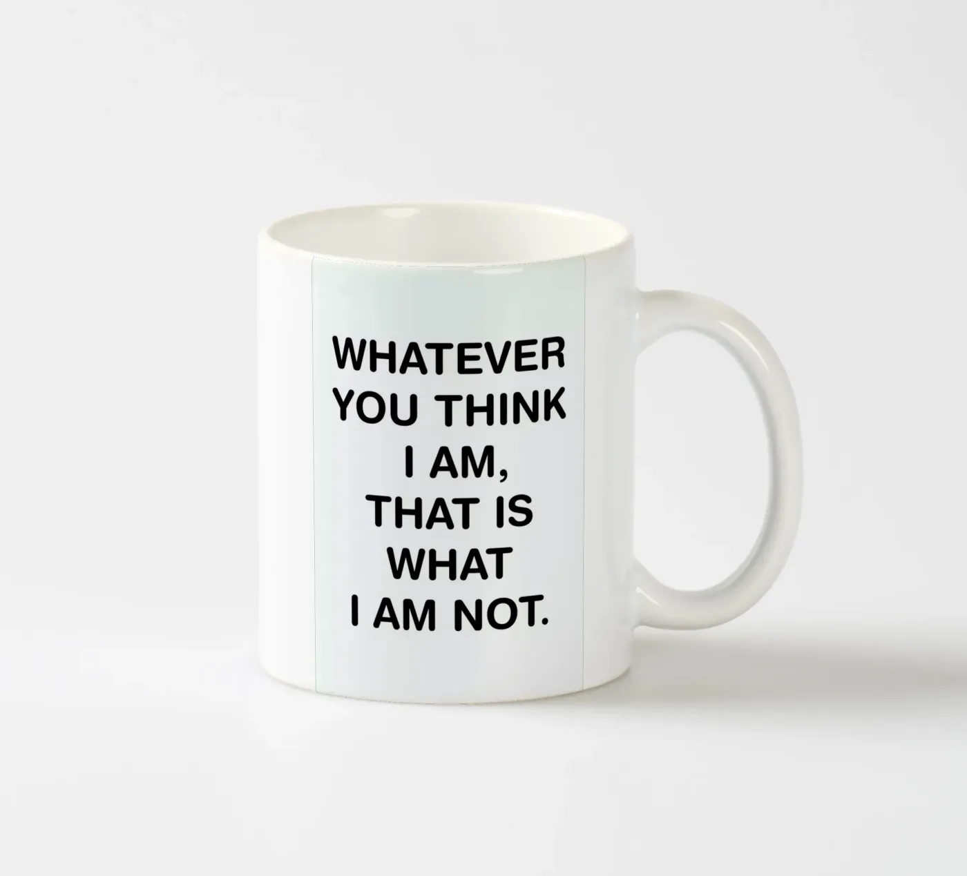 Whatever ceramic mug by Magdalena Lindstedt