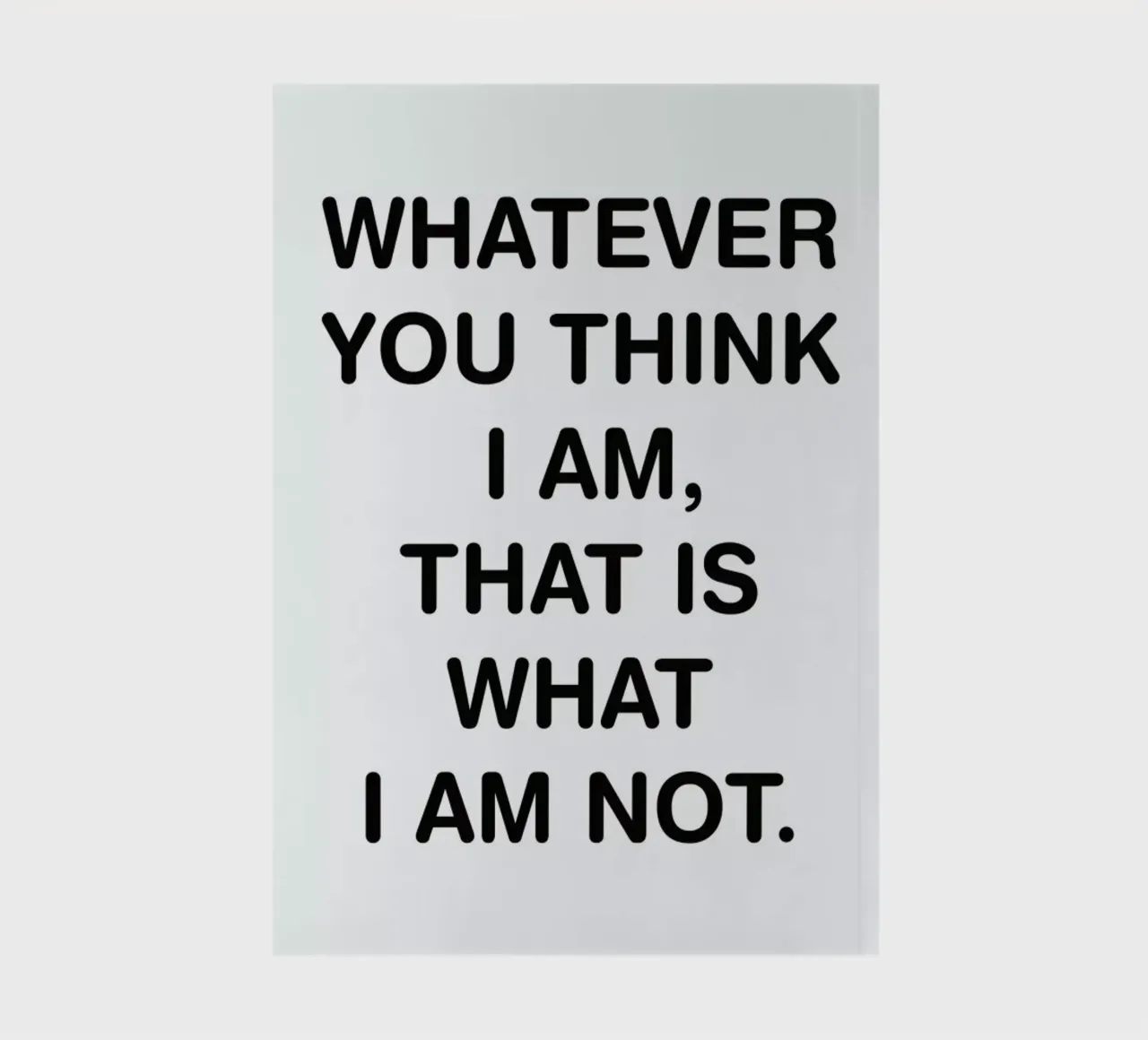 Whatever notebook by Magdalena Lindstedt