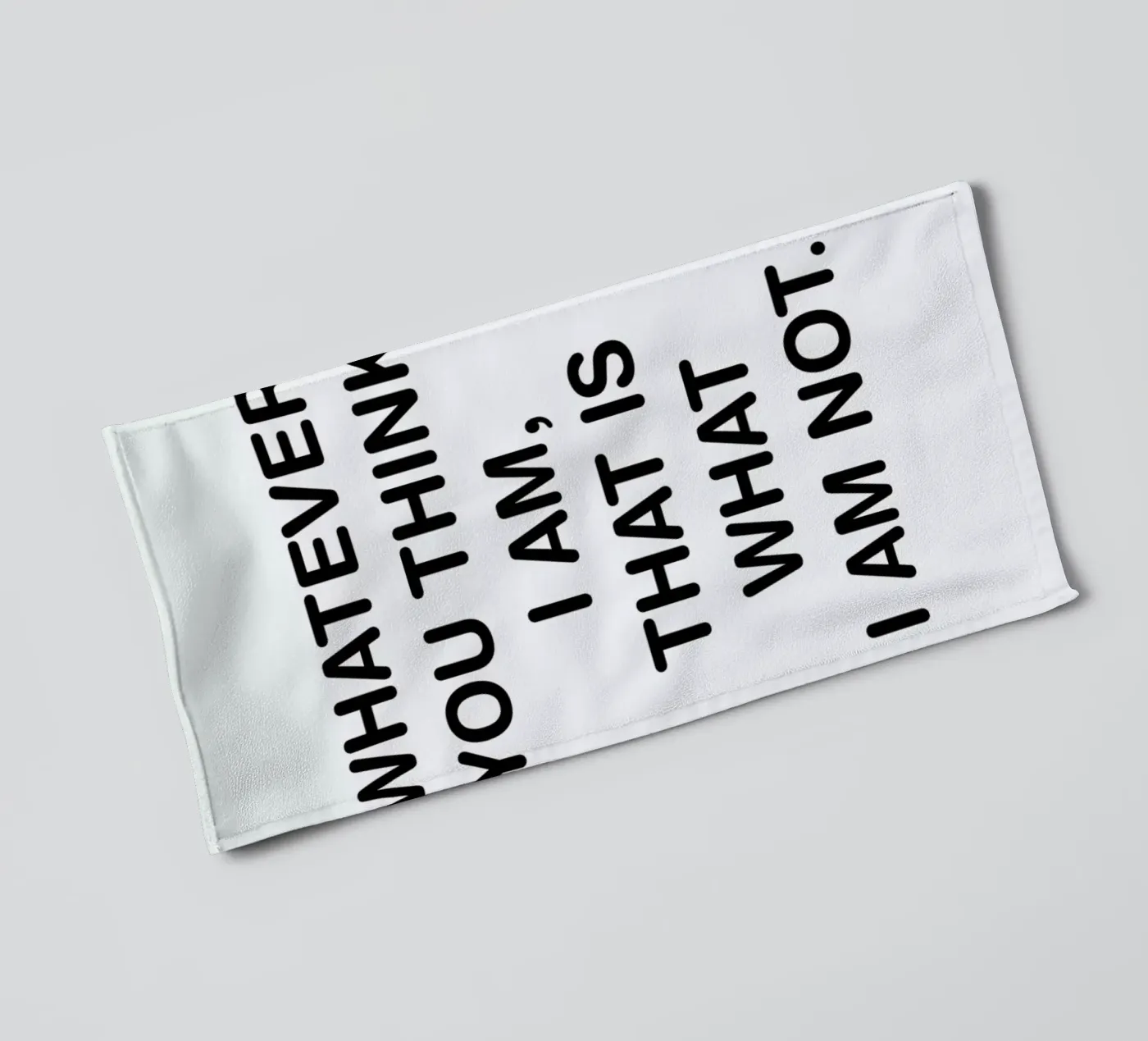 Whatever badhanddoek van Magdalena Lindstedt