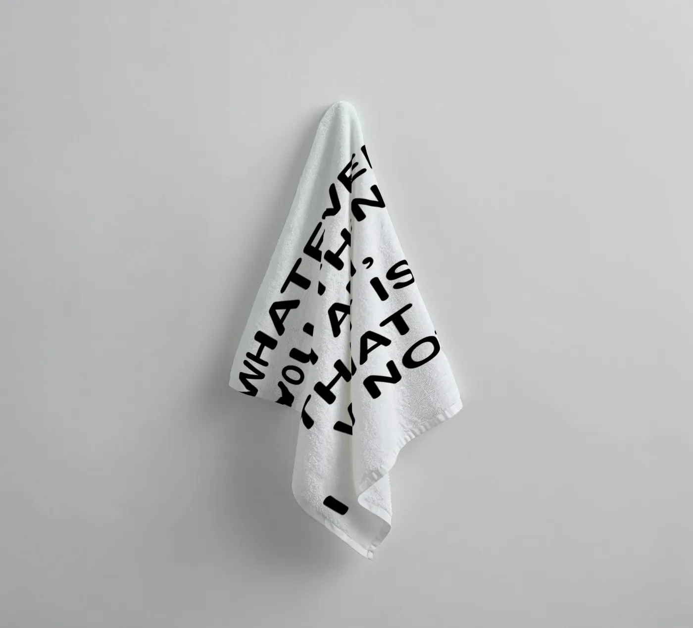 Whatever asciugamano da bagno da Magdalena Lindstedt