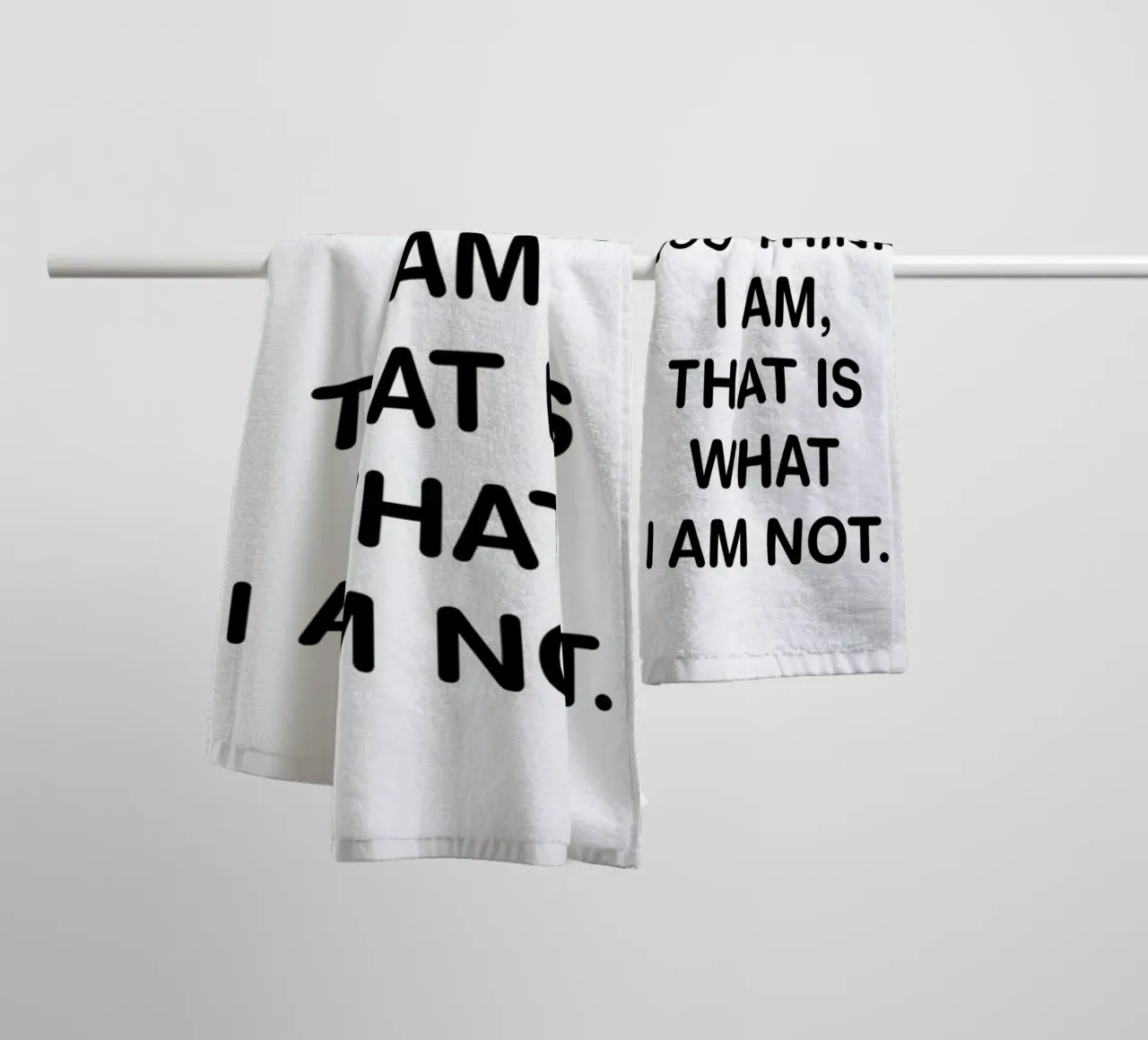 Whatever towel by Magdalena Lindstedt