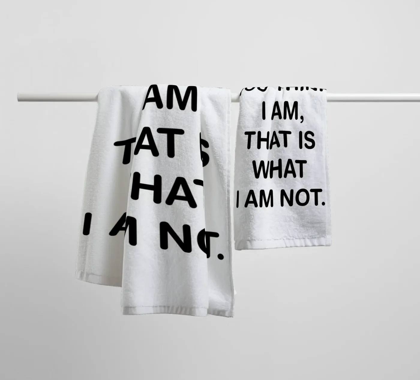 Whatever badhanddoek van Magdalena Lindstedt