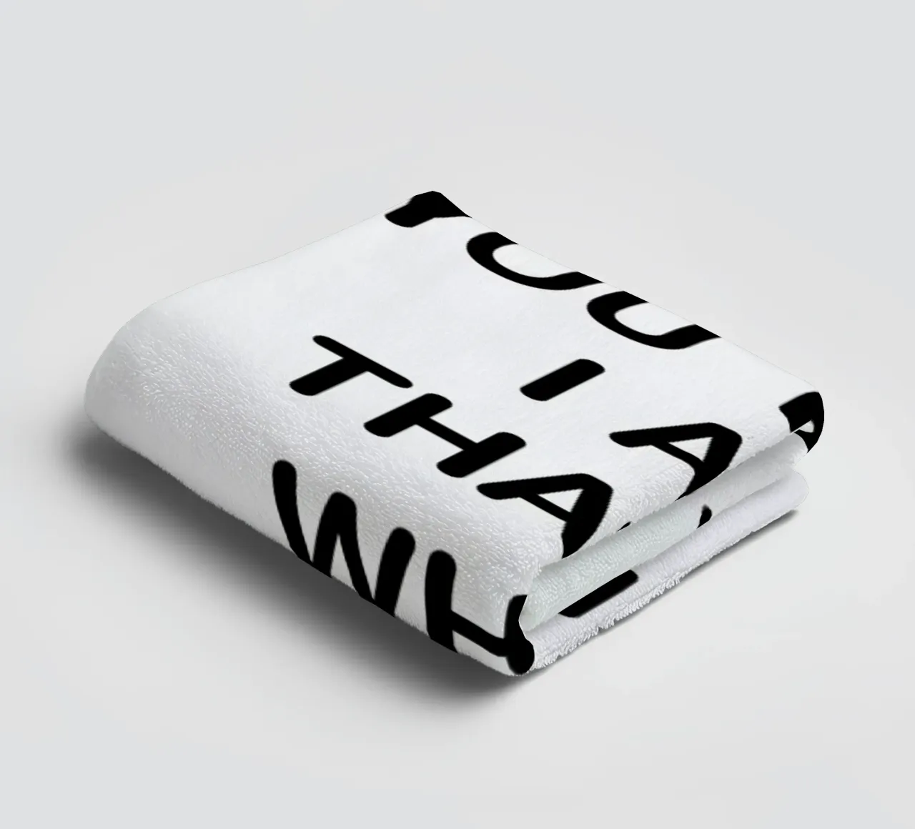 Whatever towel by Magdalena Lindstedt