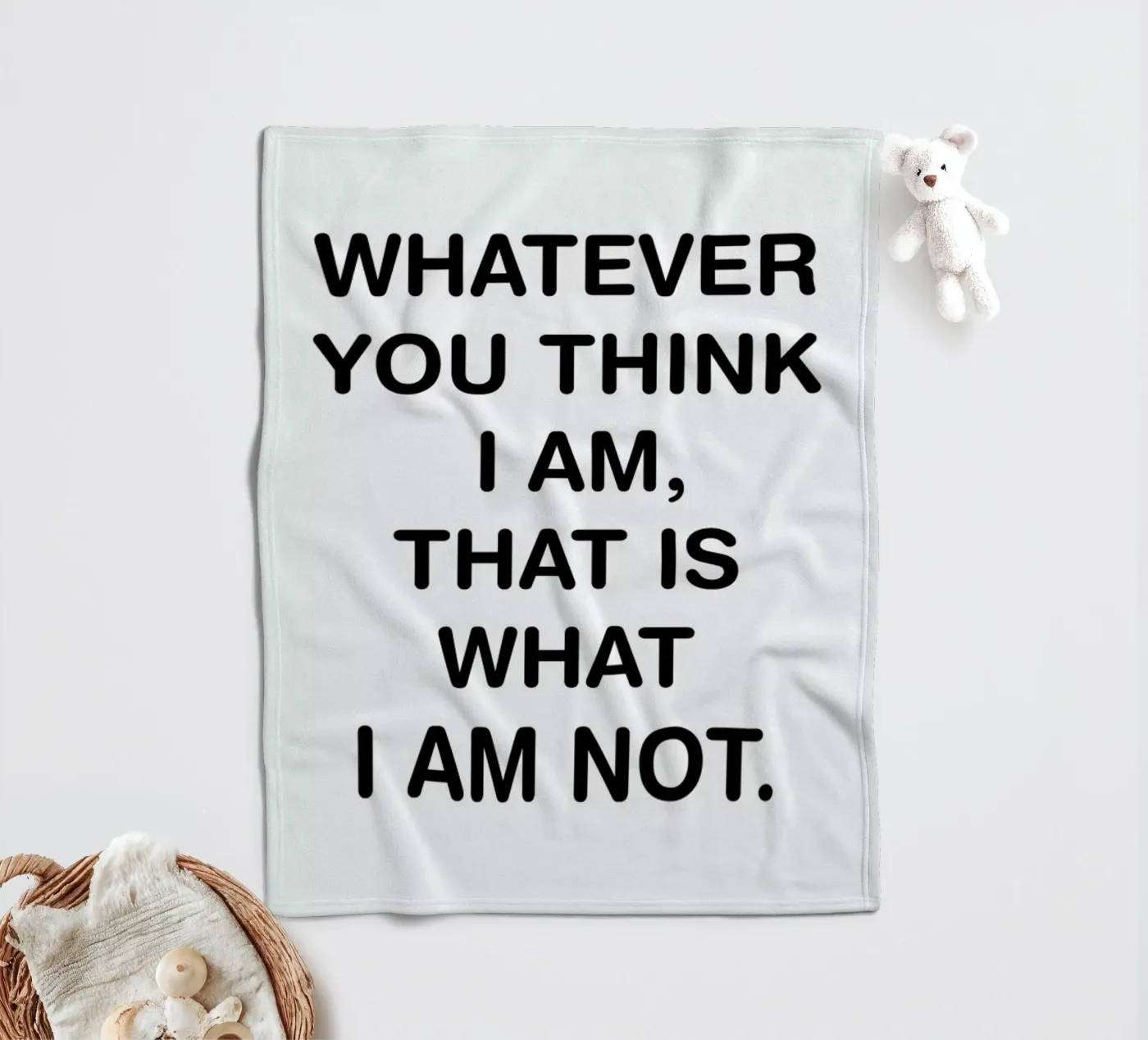 Whatever Fleecedecke von Magdalena Lindstedt