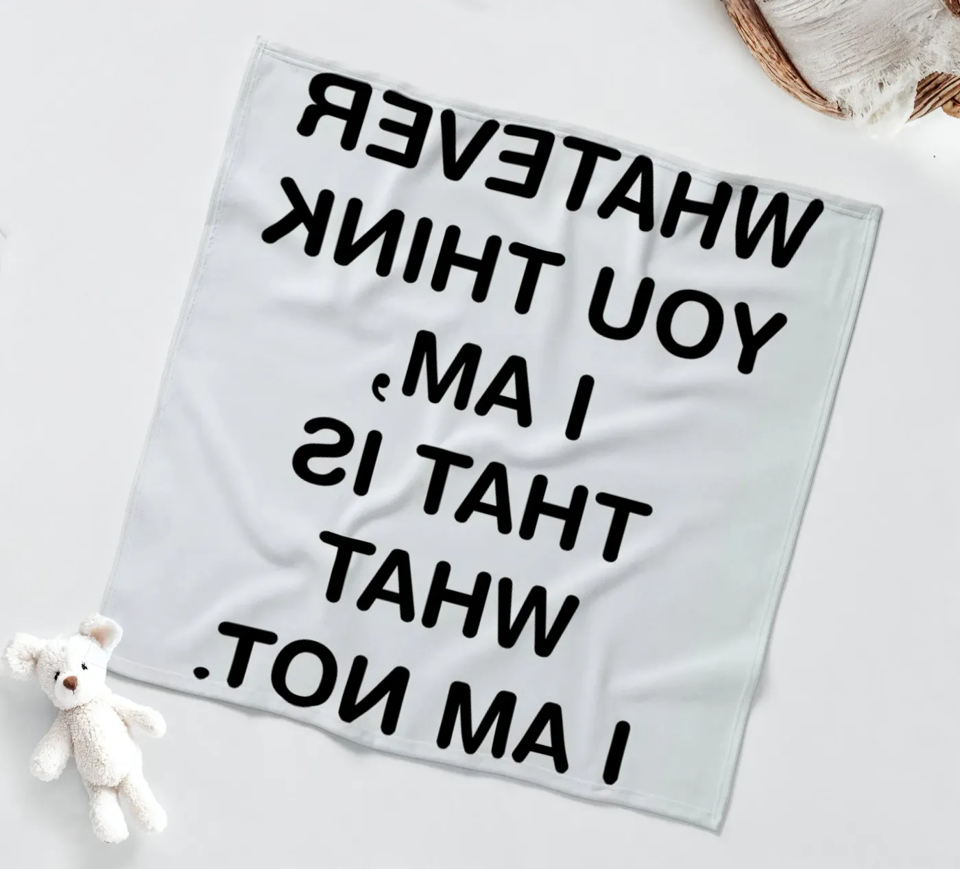 Whatever Fleecedecke von Magdalena Lindstedt