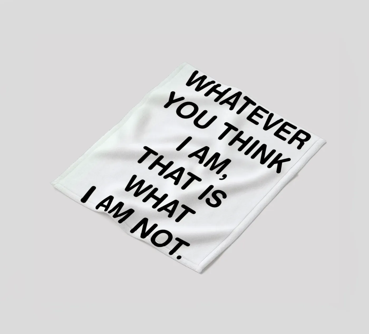 Whatever Fleecedecke von Magdalena Lindstedt