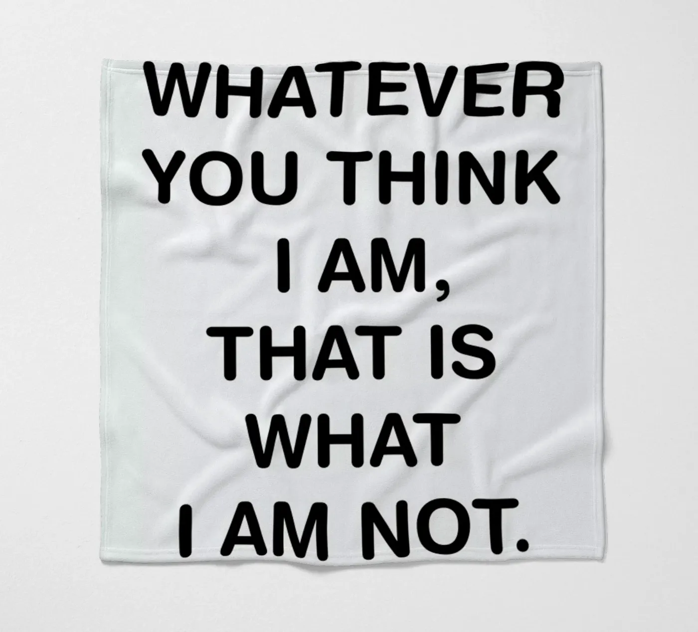 Whatever Fleecedecke von Magdalena Lindstedt
