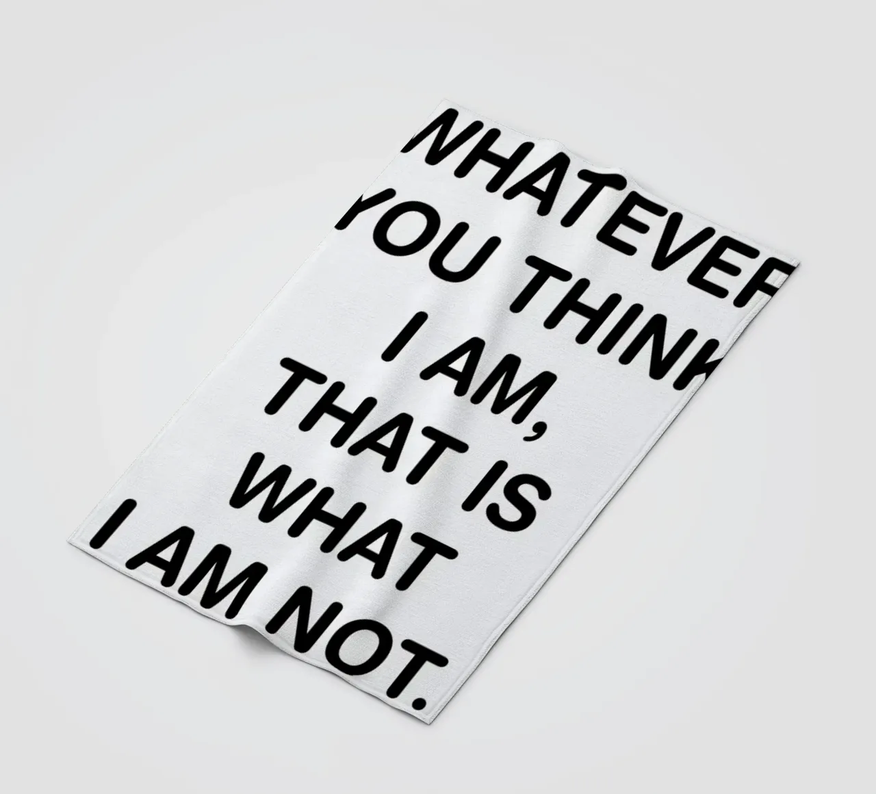 Whatever fleecedeken van Magdalena Lindstedt