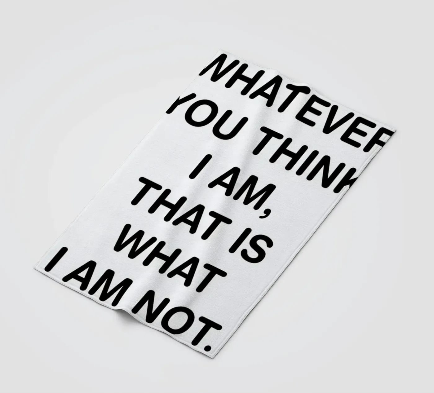 Whatever Fleecedecke von Magdalena Lindstedt