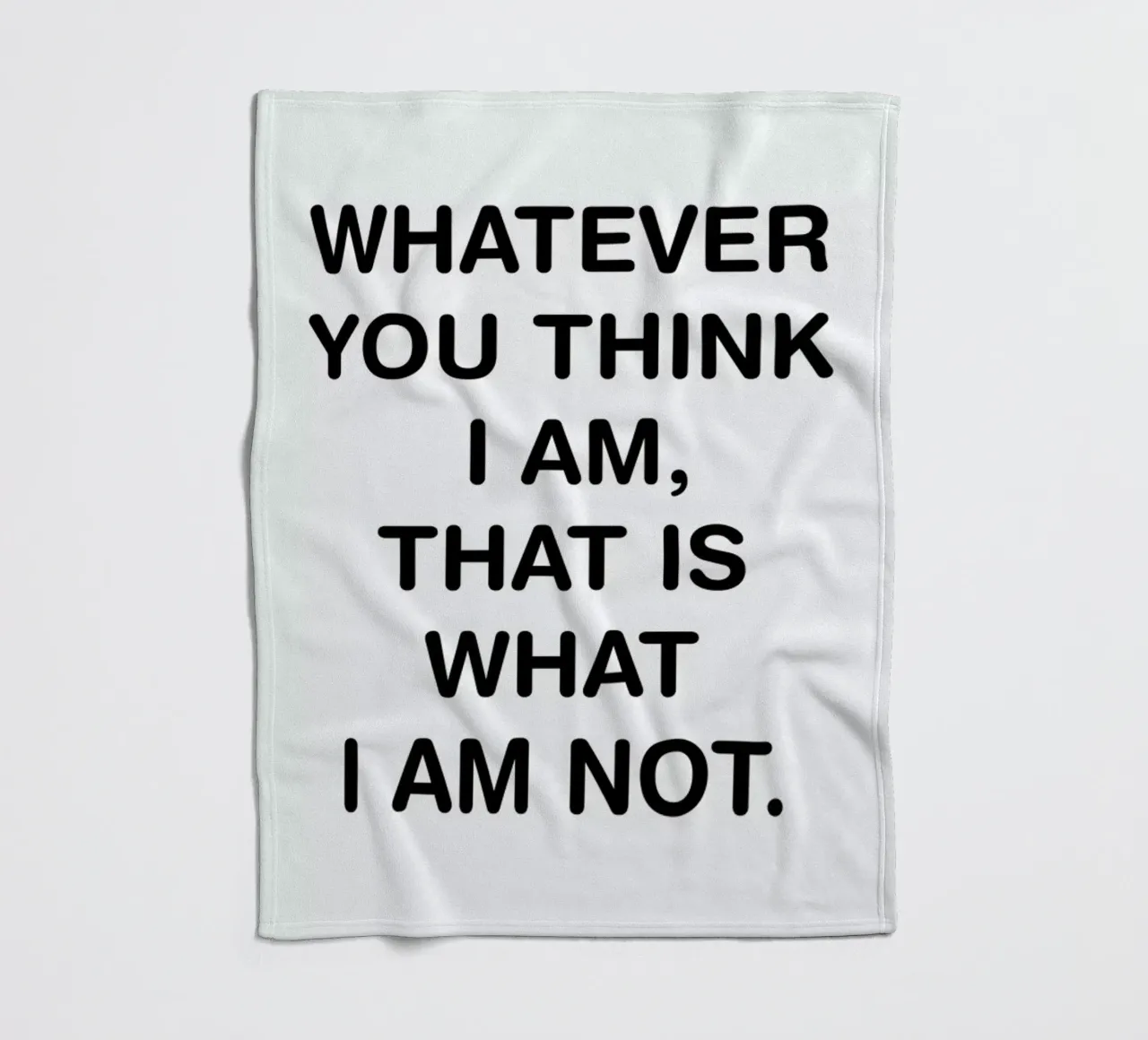 Whatever fleecedeken van Magdalena Lindstedt