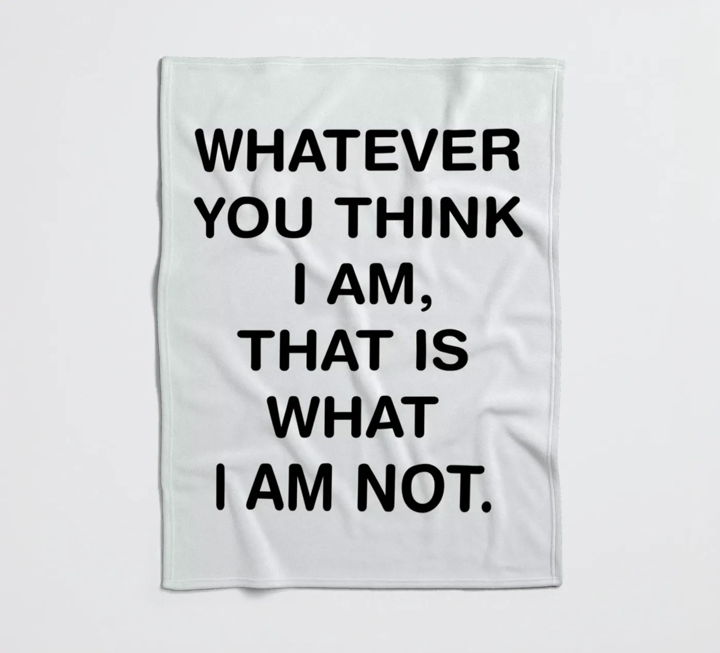 Whatever coperta in pile da Magdalena Lindstedt