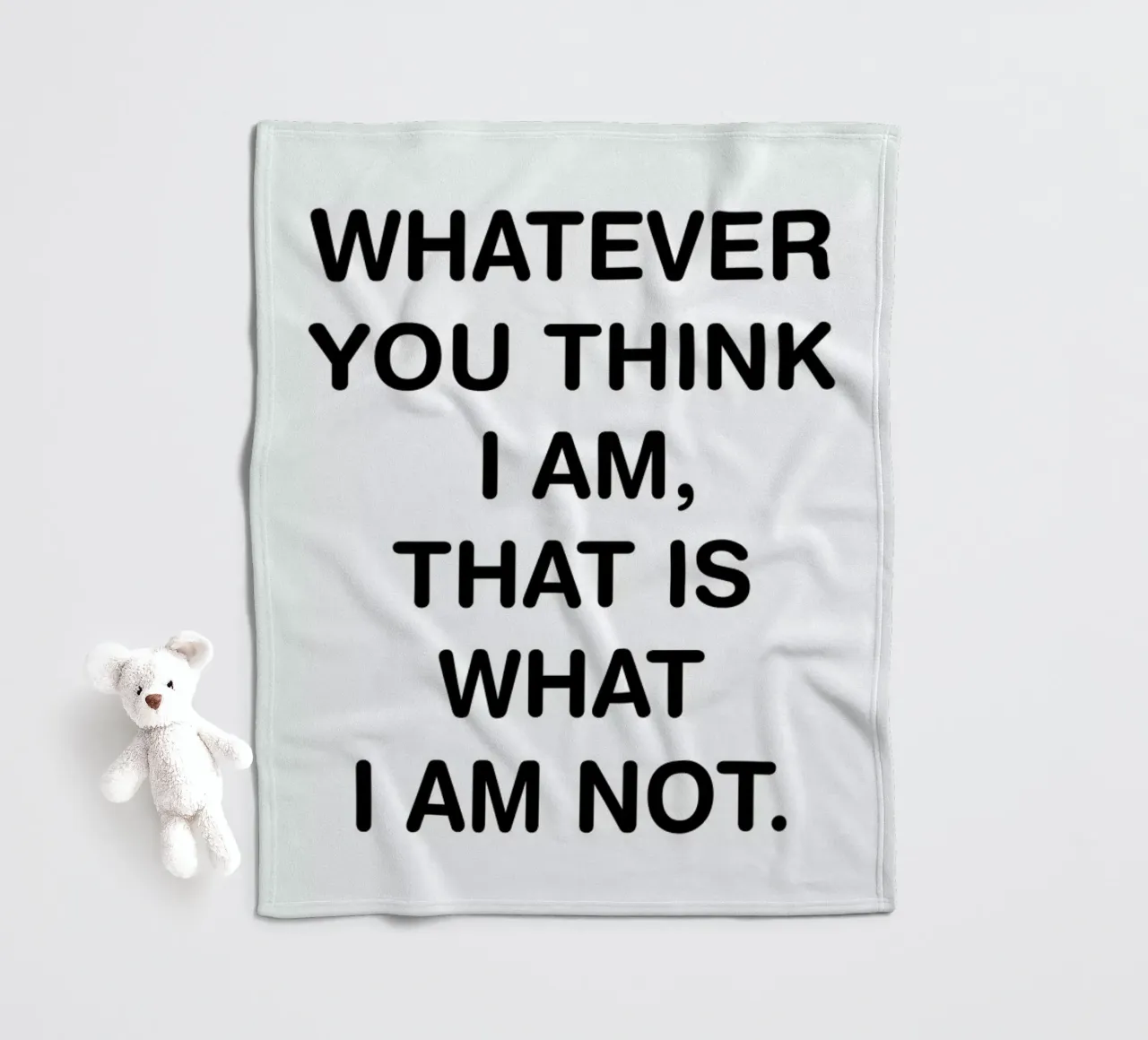 Whatever fleecedeken van Magdalena Lindstedt