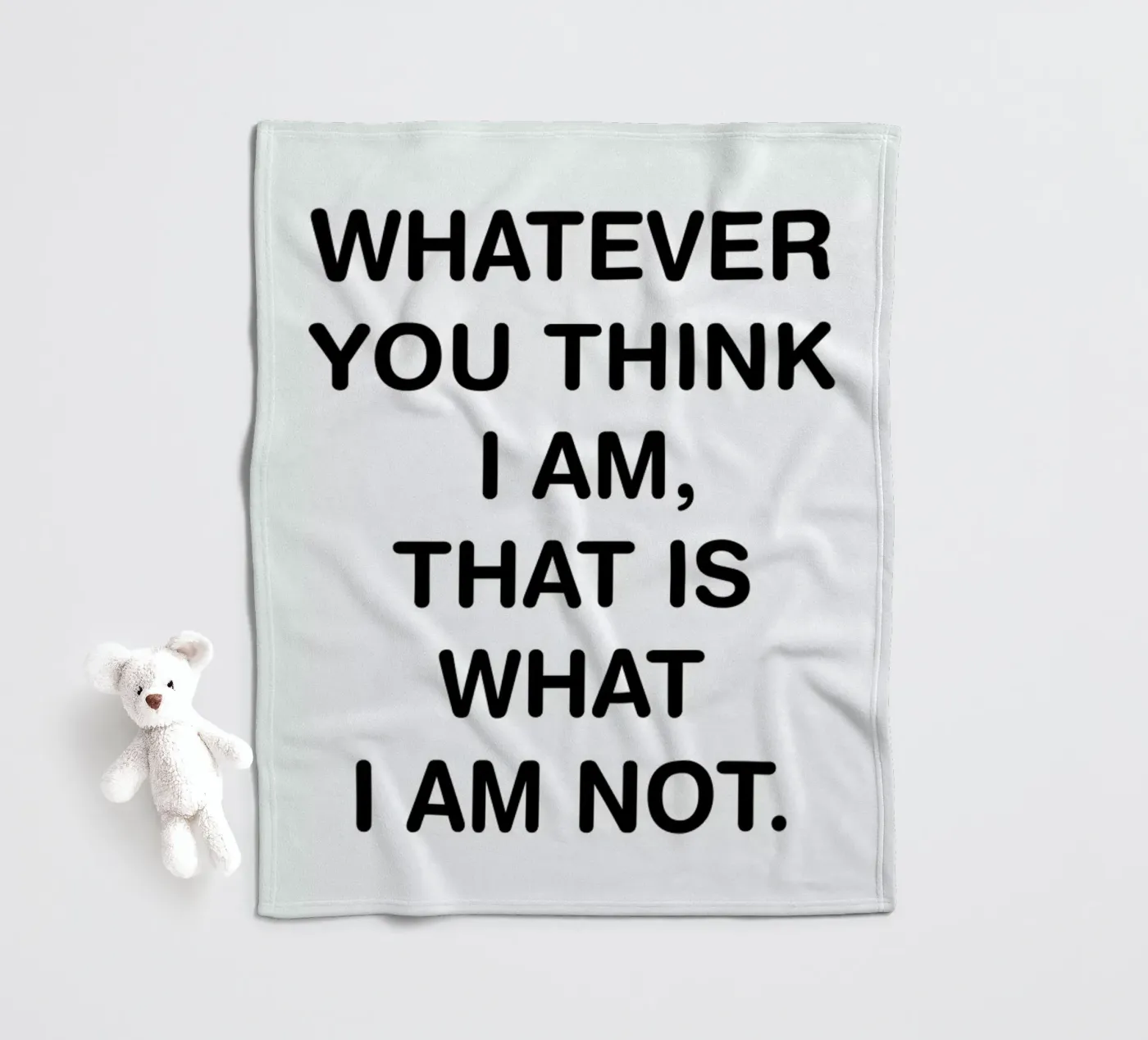 Whatever Fleecedecke von Magdalena Lindstedt