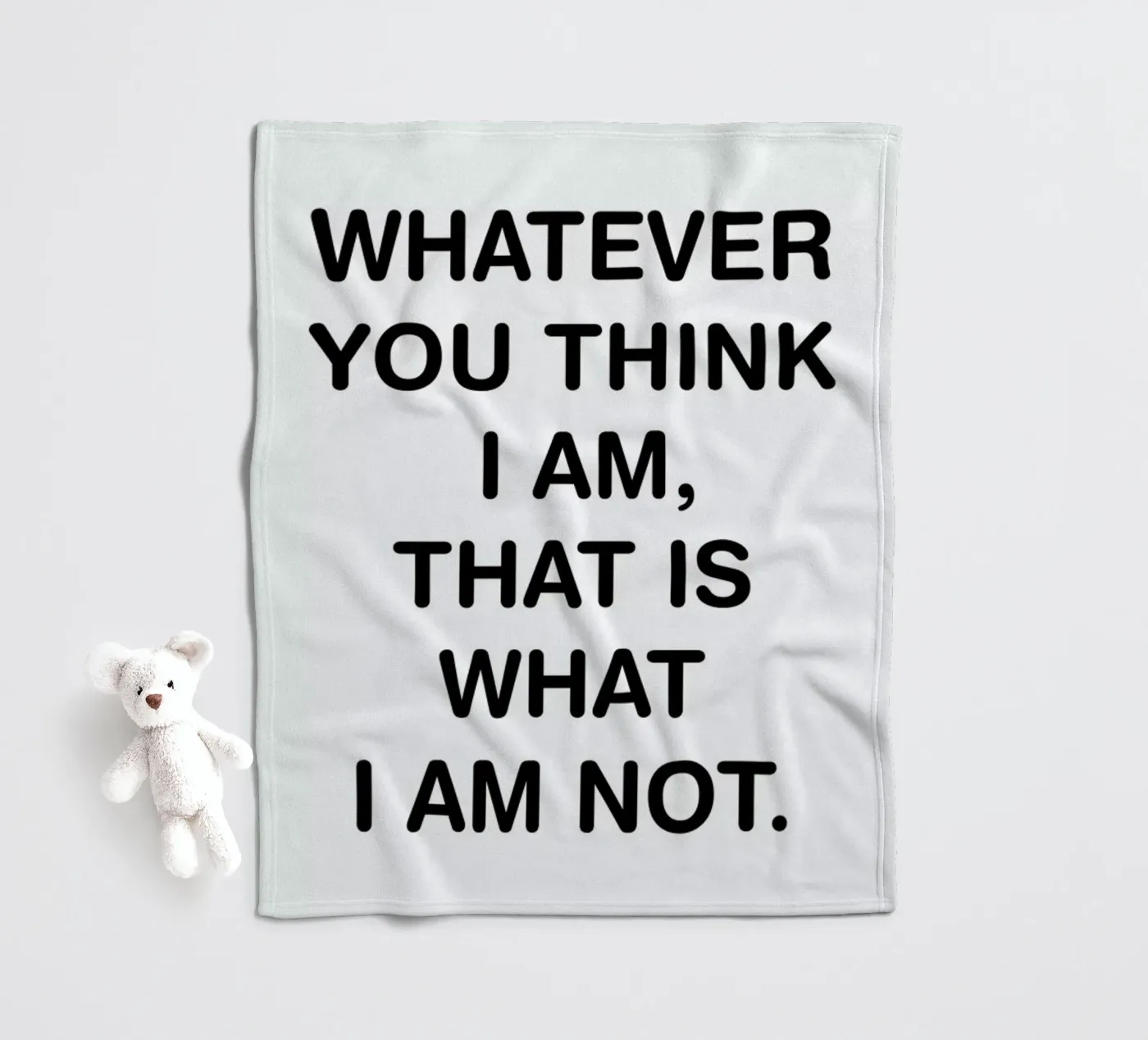 Whatever coperta in pile da Magdalena Lindstedt