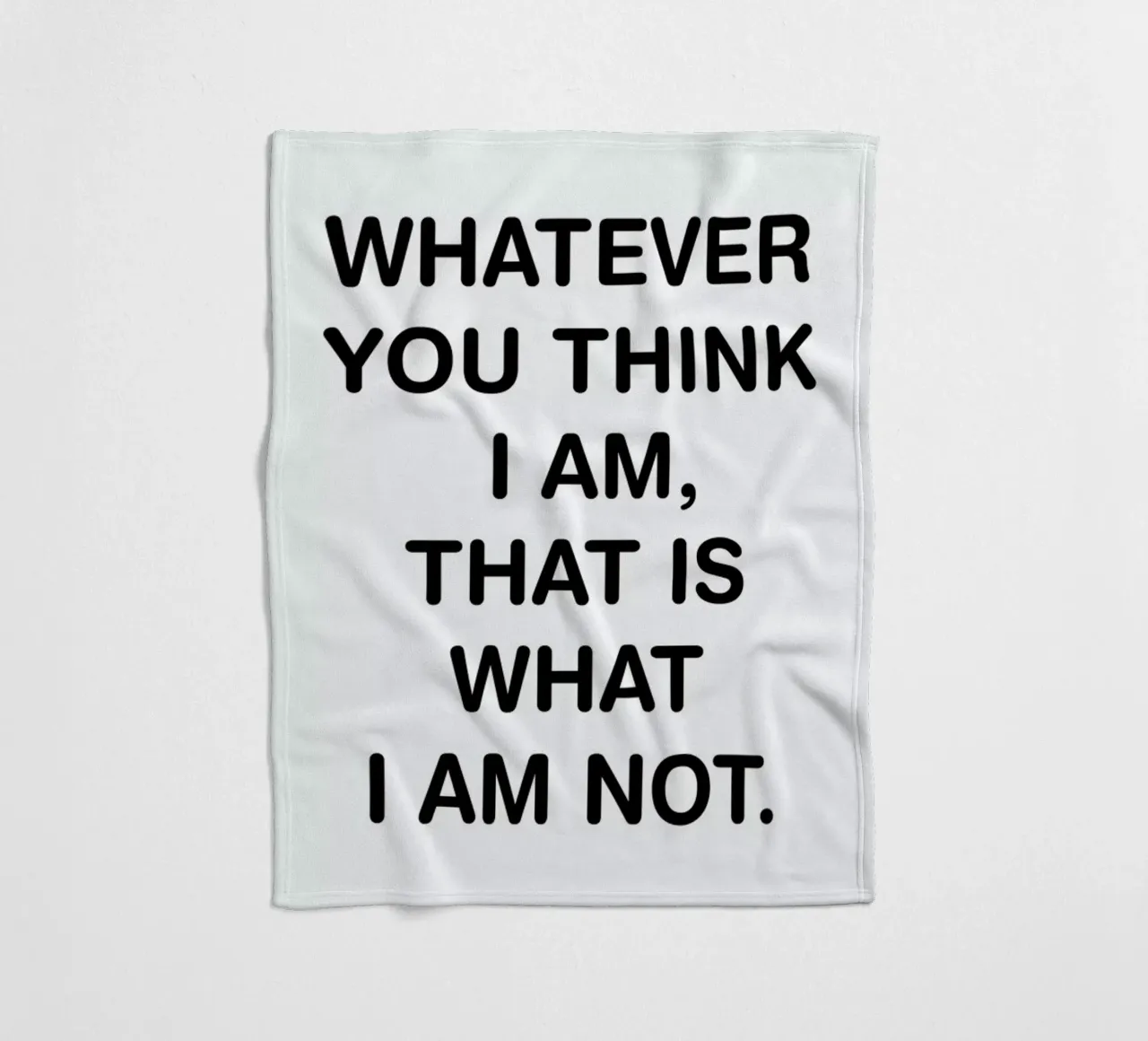 Whatever fleecedeken van Magdalena Lindstedt