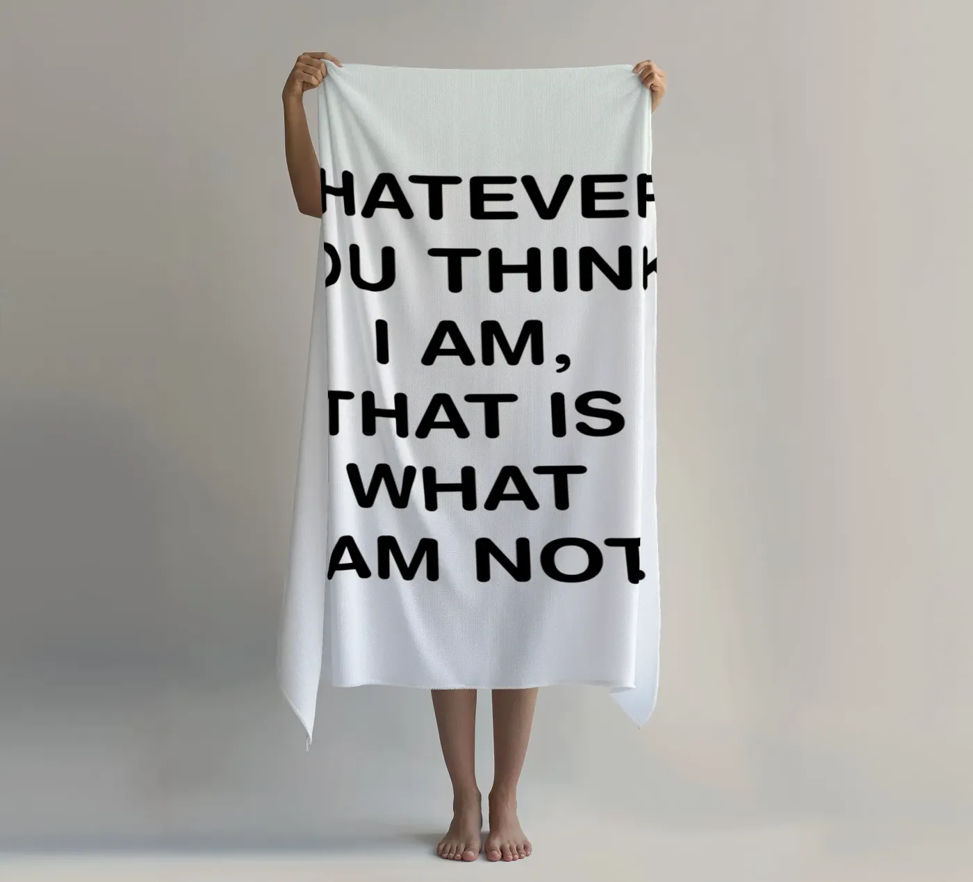 Whatever strandhanddoek van Magdalena Lindstedt