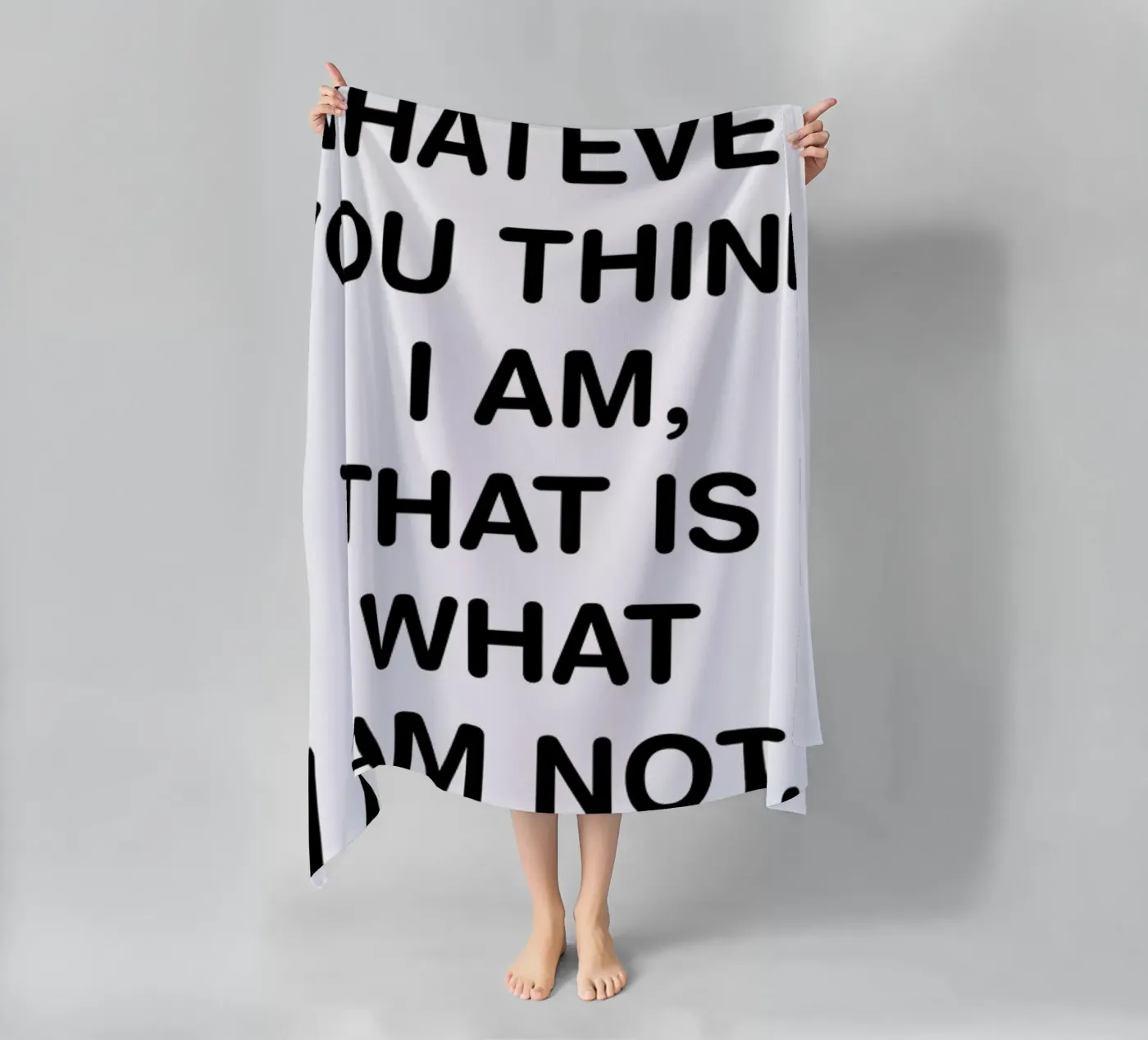 Whatever Strandtuch von Magdalena Lindstedt