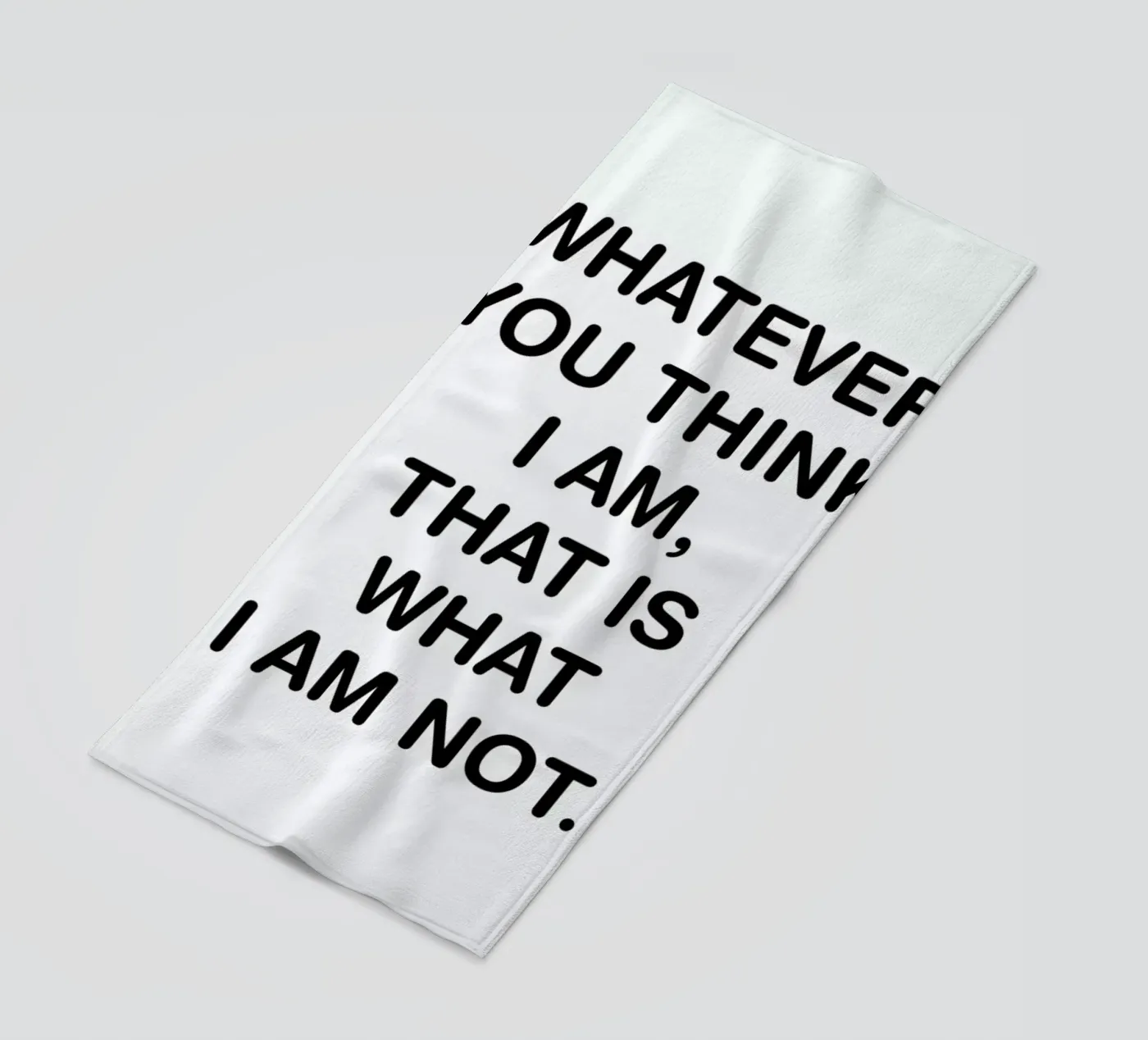 Whatever Strandtuch von Magdalena Lindstedt